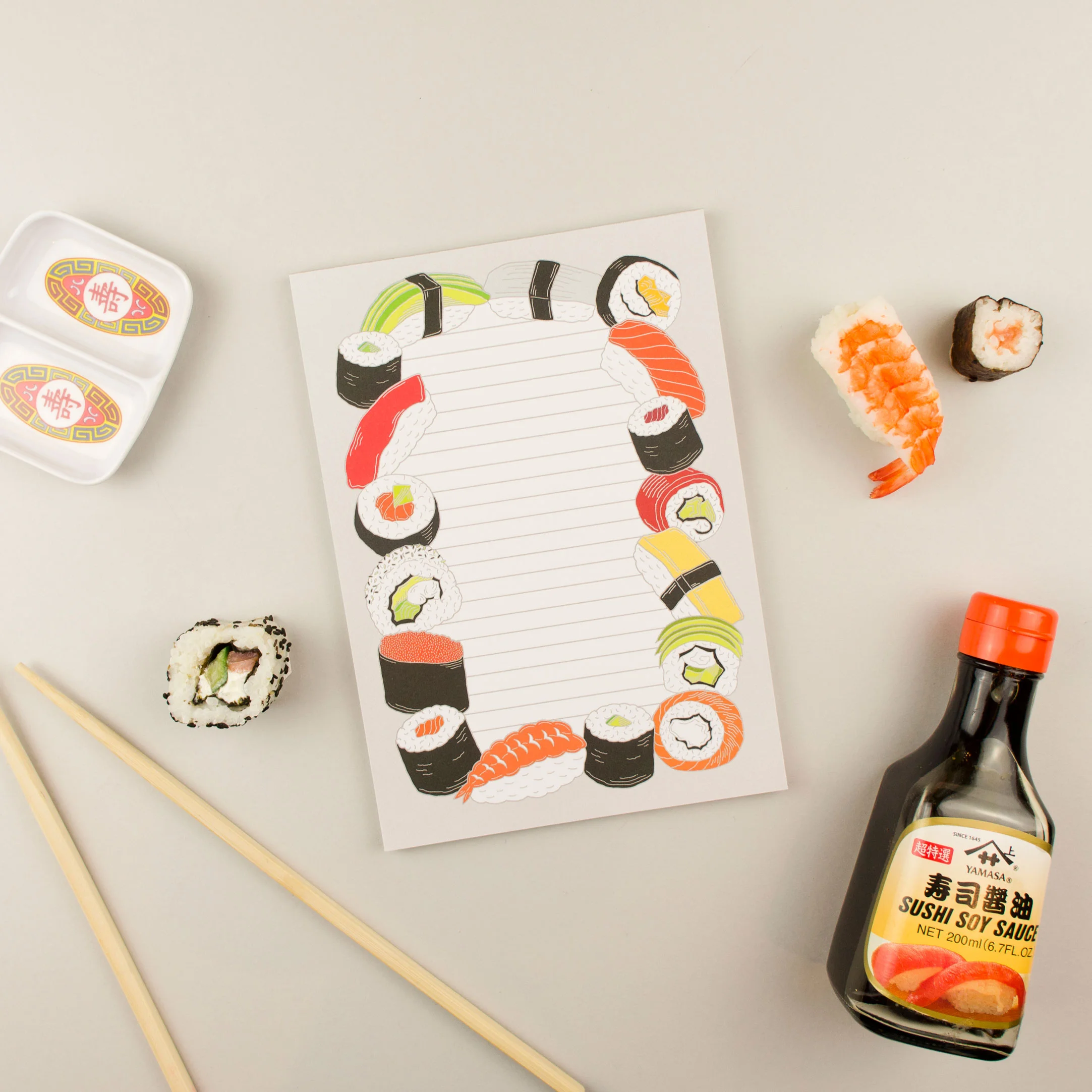 SUSHI NOTEPAD