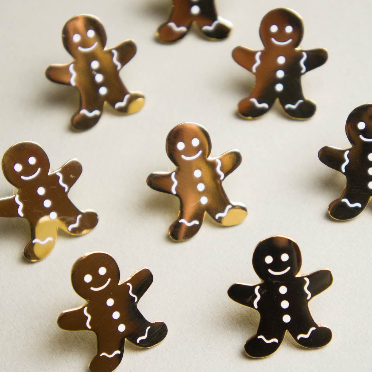 gingerbread man pin