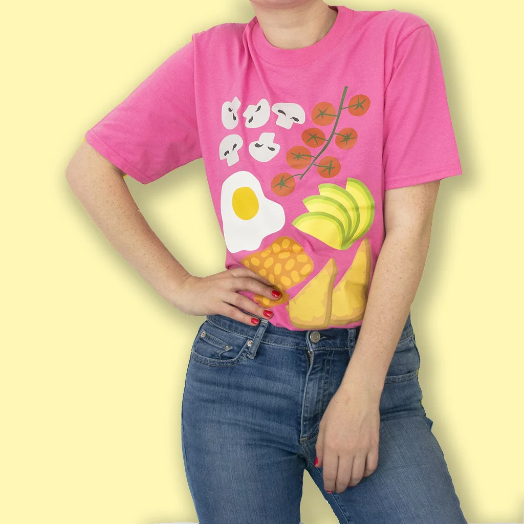 veggie breakfast tee