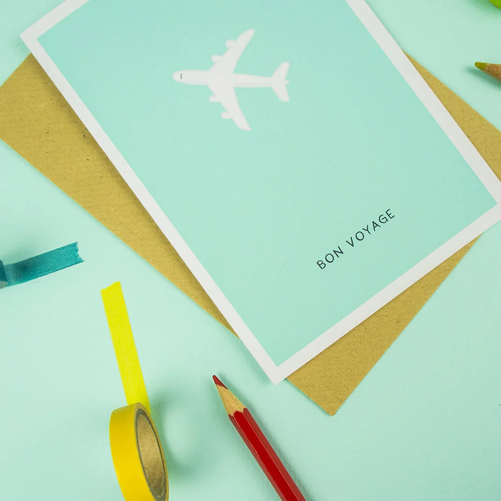 bon voyage card