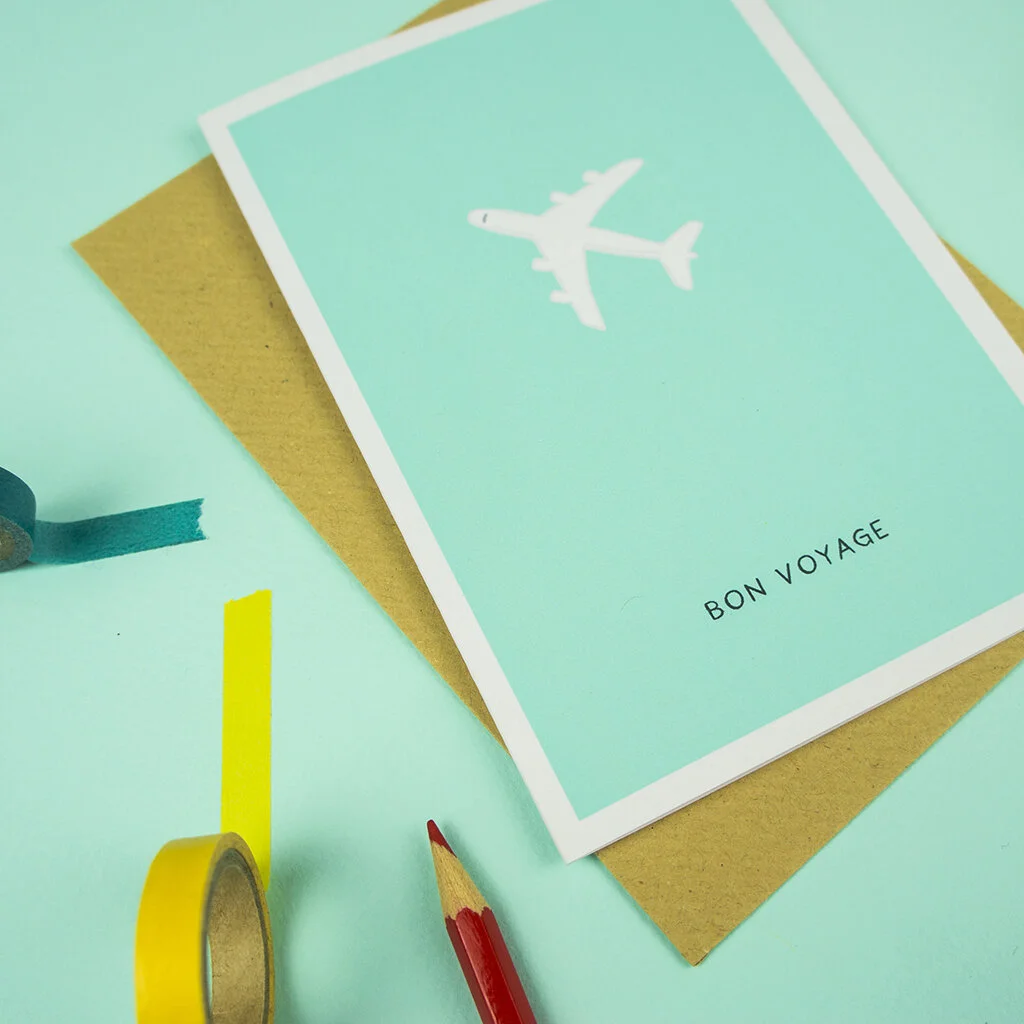 bon voyage card