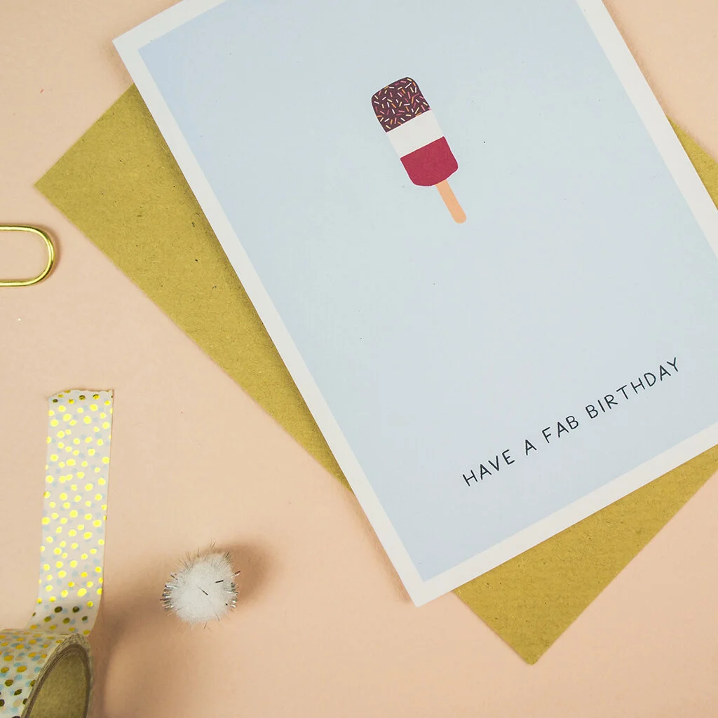 fab birthday card