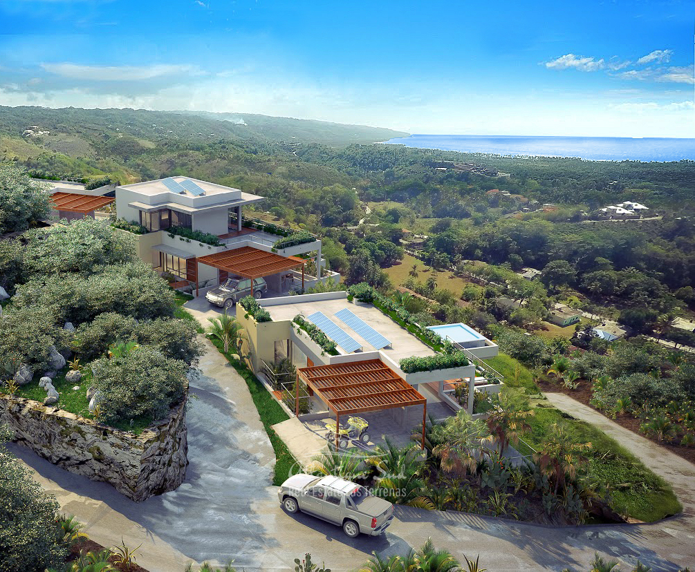 Ecofriendly Villas under development on a hillside with amazing ocean views in Las Terrenas Real Estate Dominican Republic3.jpg