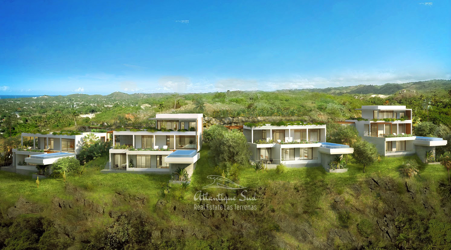 Ecofriendly Villas under development on a hillside with amazing ocean views in Las Terrenas Real Estate Dominican Republic5.jpg