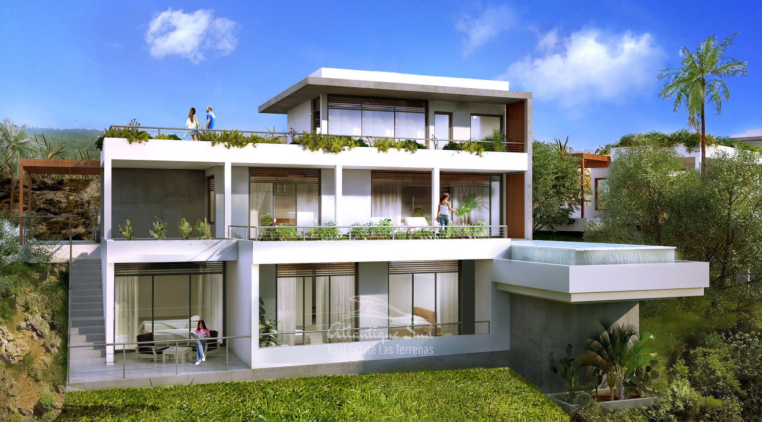Ecofriendly Villas under development on a hillside with amazing ocean views in Las Terrenas Real Estate Dominican Republic10.jpg