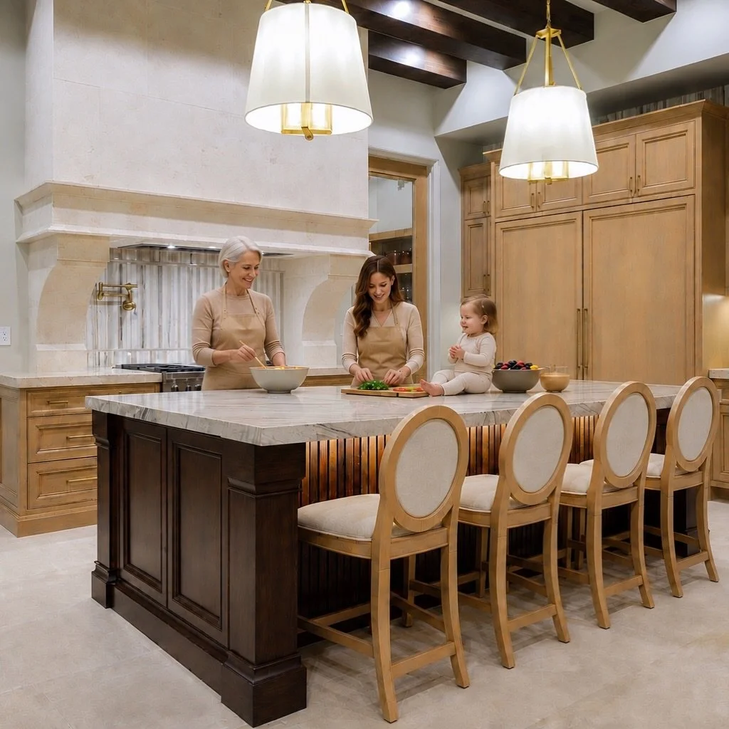 Design is about more than beautiful spaces, it&rsquo;s about creating places where life happens. Here&rsquo;s to the mothers, grandmothers, and little girls growing up in the heart of the home. Happy Mother&rsquo;s Day. ✨