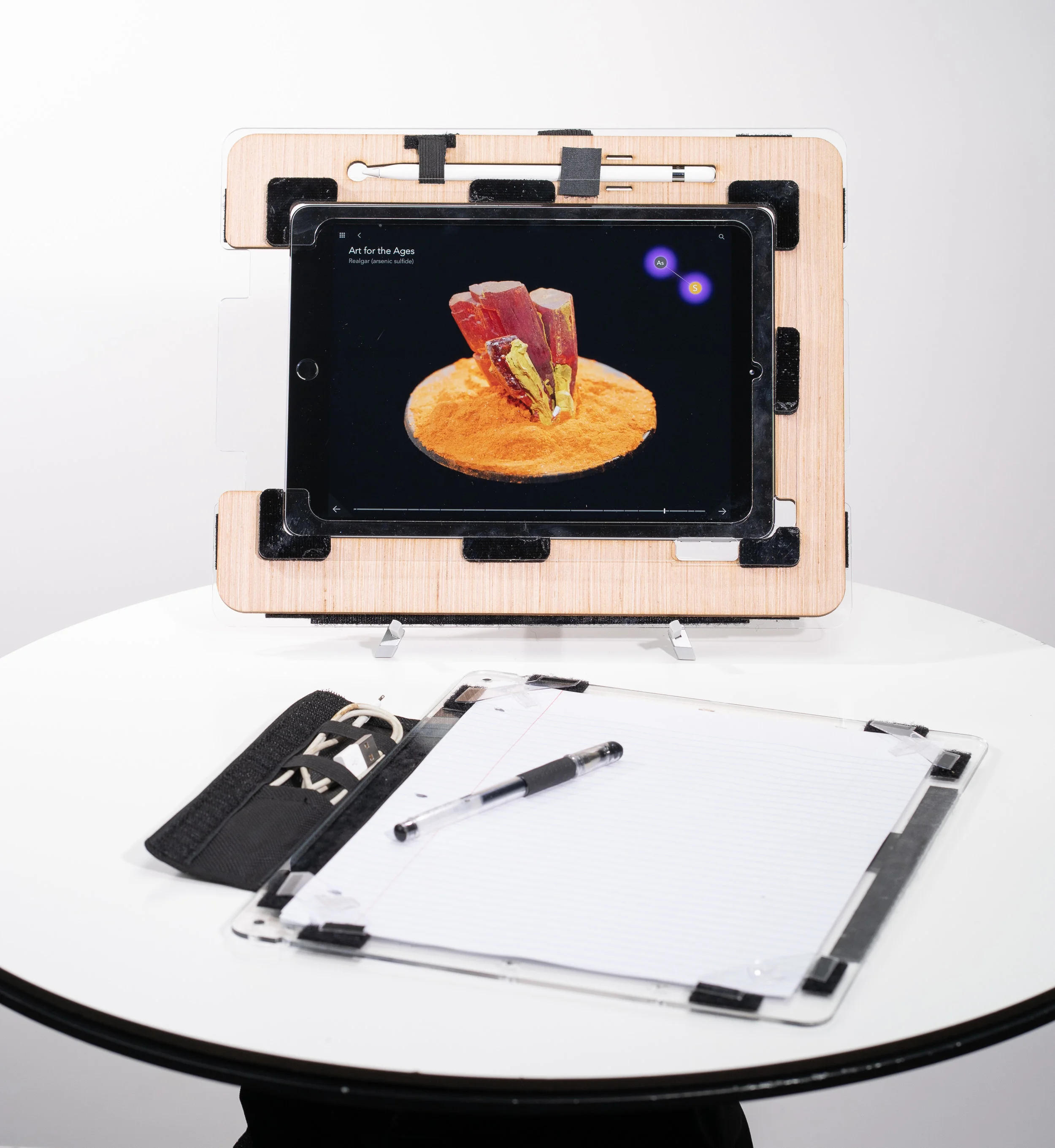 Example Full Size MultiBoard with iPad Holder.