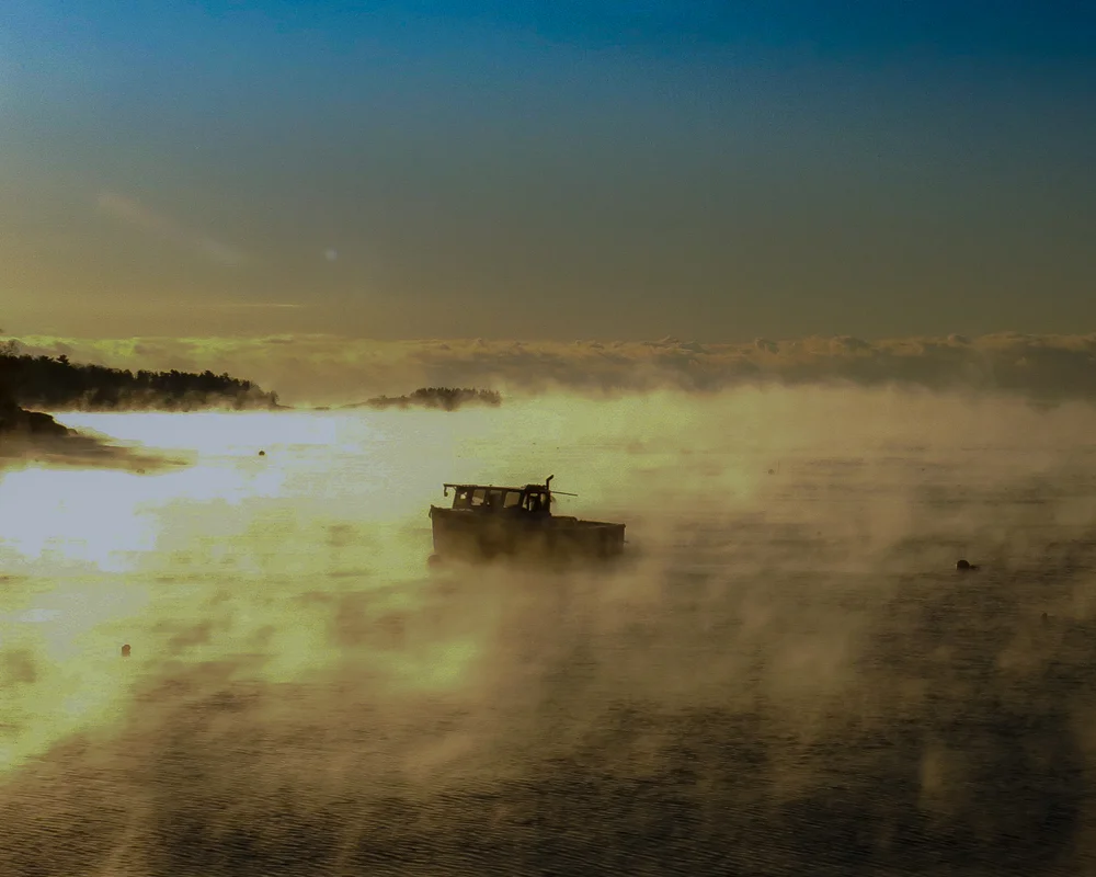 Rockport Harbor Seasmoke