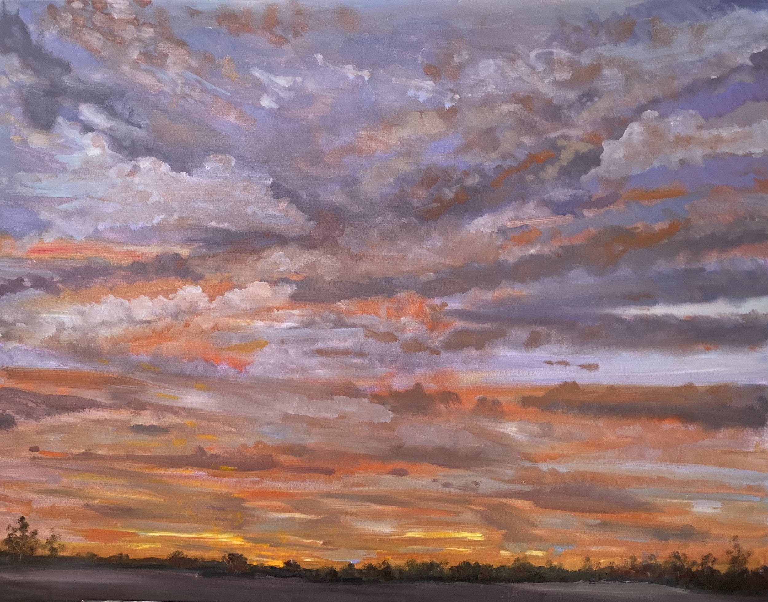 Sunset over Shelley