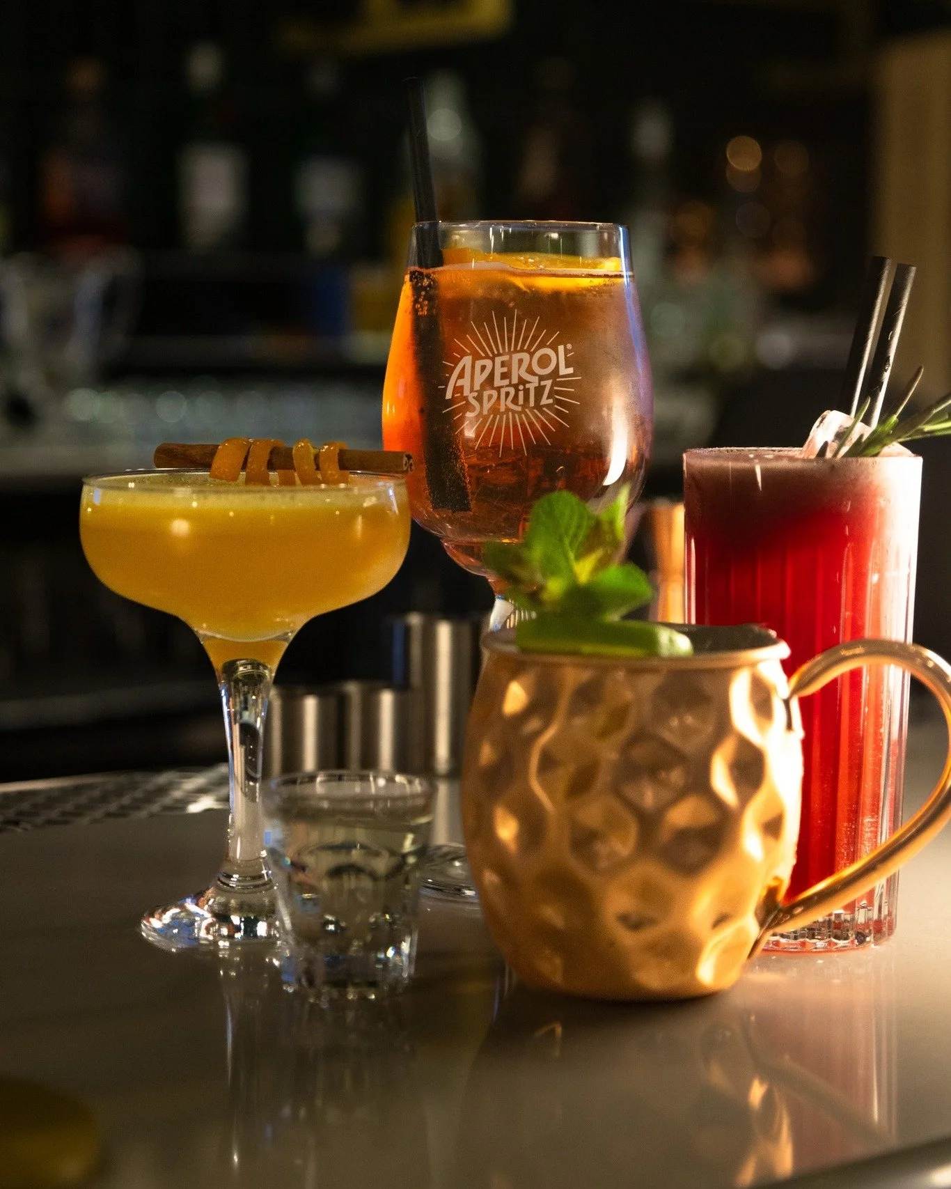 Thankyou everyone for coming over the weekend for the light switch on, great to see Sandbach so lively and everyone so happy!

We have some new cocktails to the menu, some of you found this out over the weekend the fun way but just in case you were w