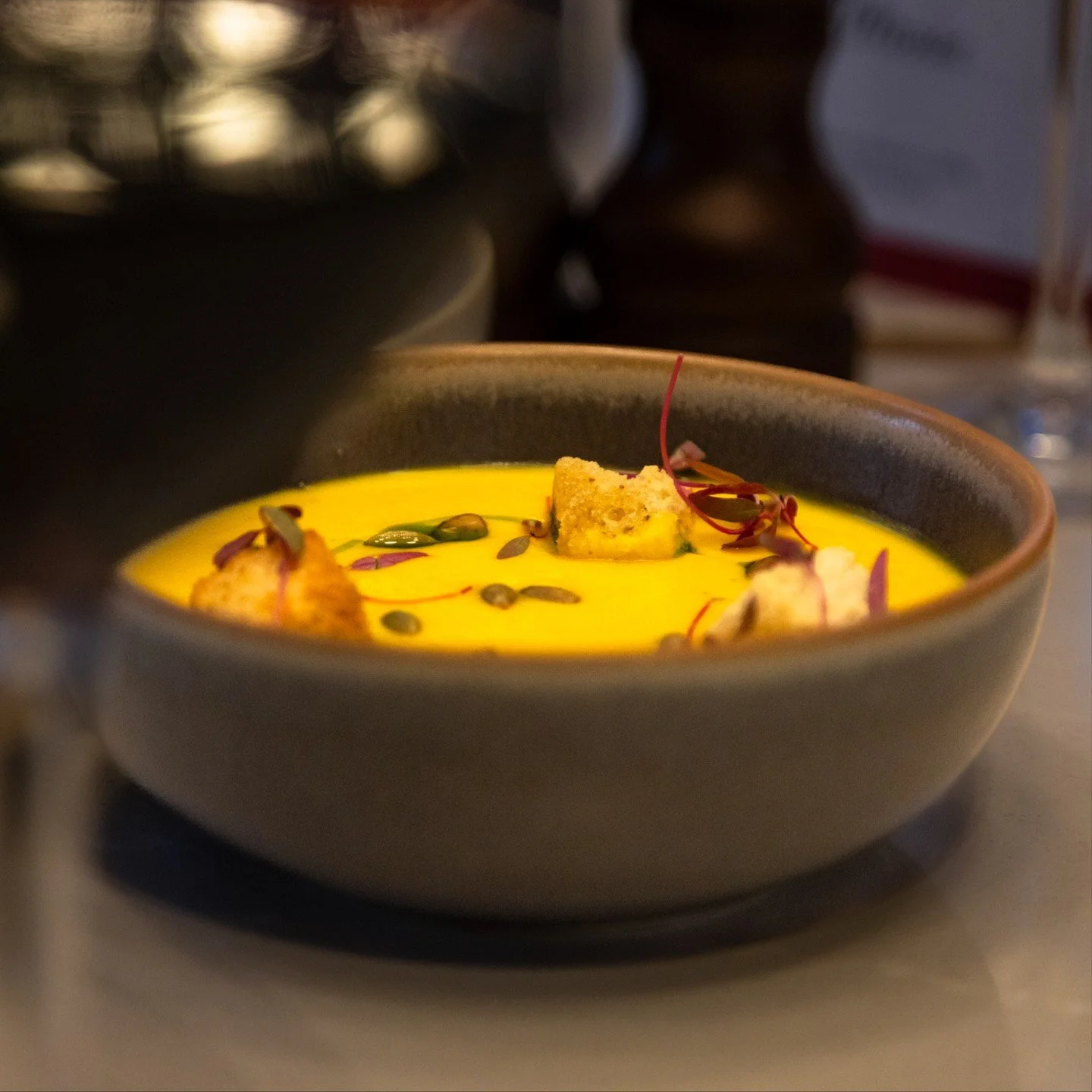 There&rsquo;s something about a bowl of homemade soup that makes winter feel a bit less grim.

Steaming hot, full of flavour, and served with that warm Italian touch.
.
📞01270 390045 for reservations
#italianuk #italianpizza #sandbach #alderleyedge