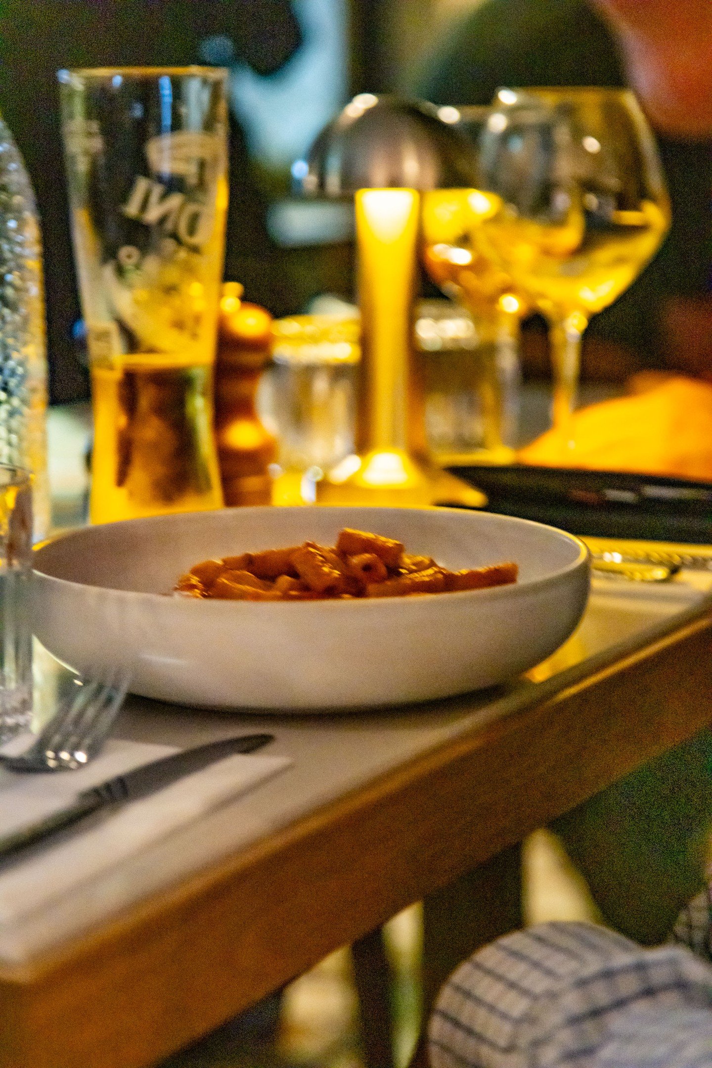 Friday night plans? We&rsquo;ve got pasta, wine, and candlelight waiting.

You just bring the conversation.

.
📞01270 390045 for reservations
#sandbachfriday #italianfood #diningout