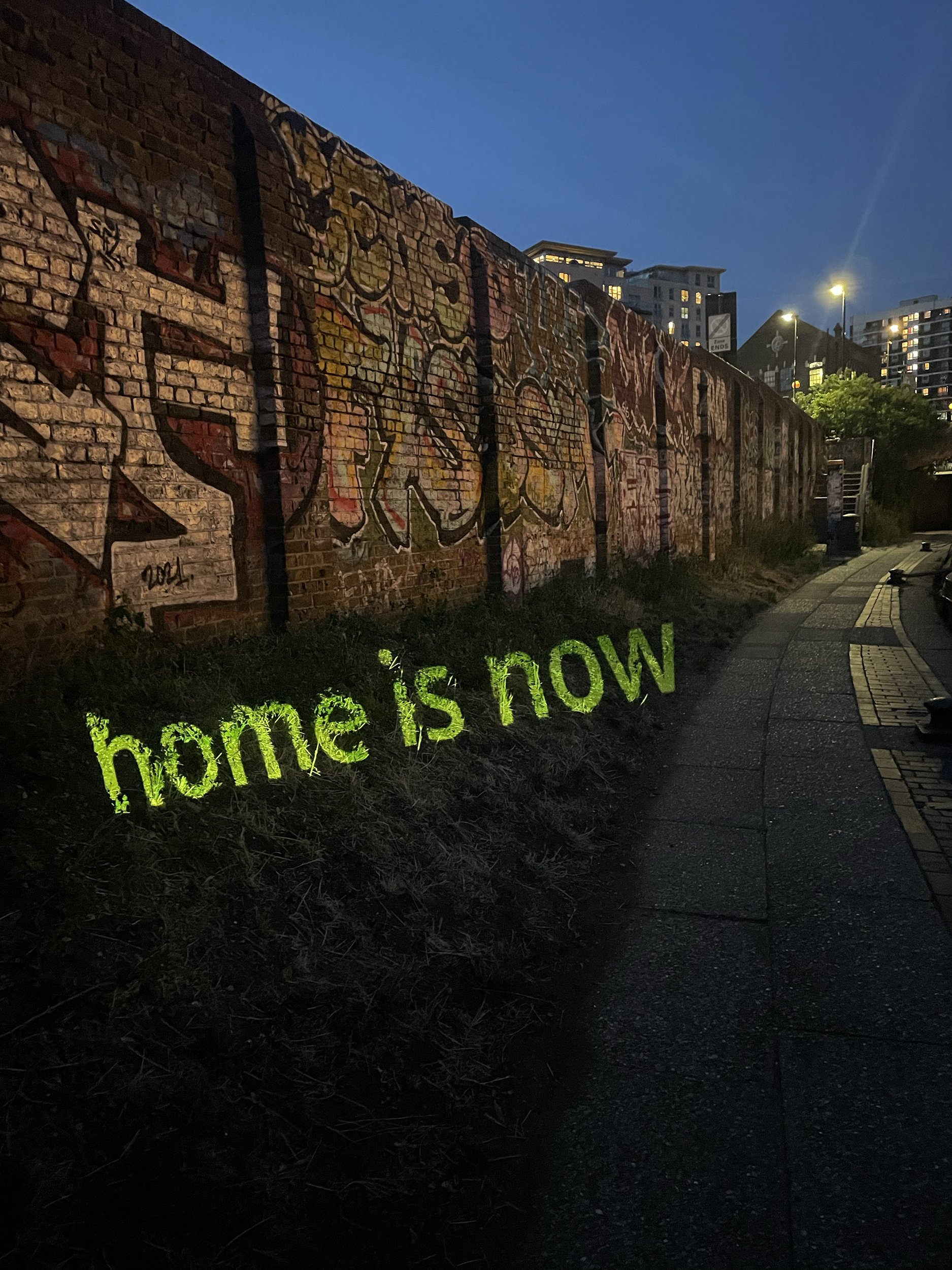 Home is now  - Regents Canal