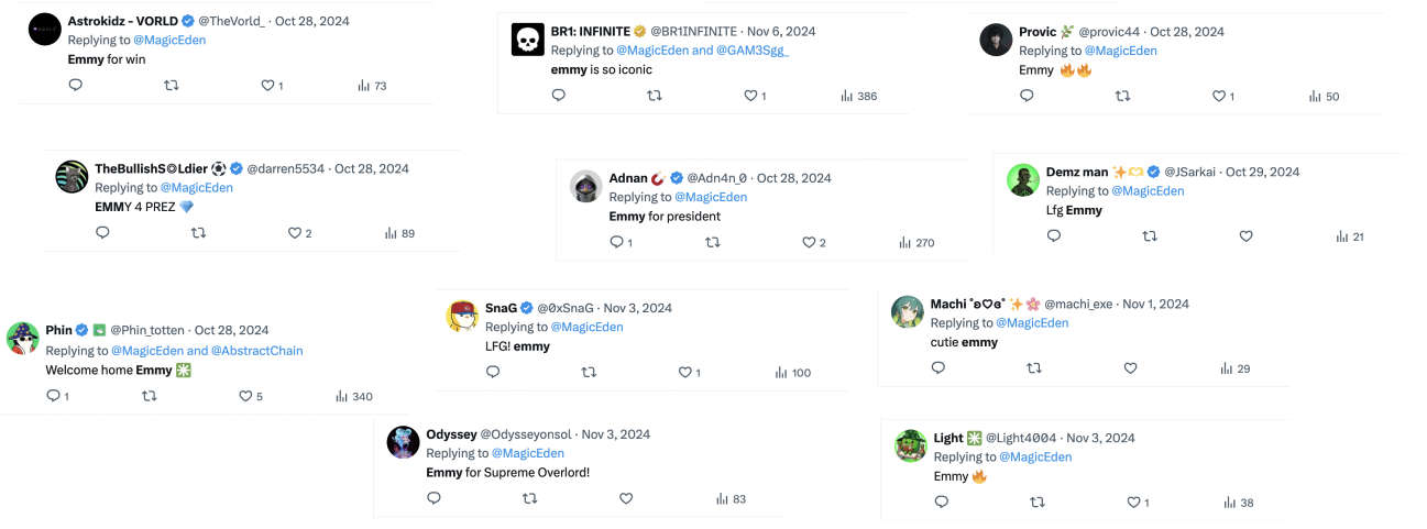 The responce from the community was instantly positive