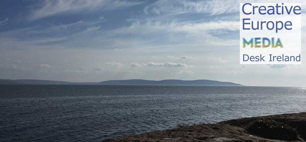 Galway, Ireland. Project mapping for Irish writers and programme makers. March 17