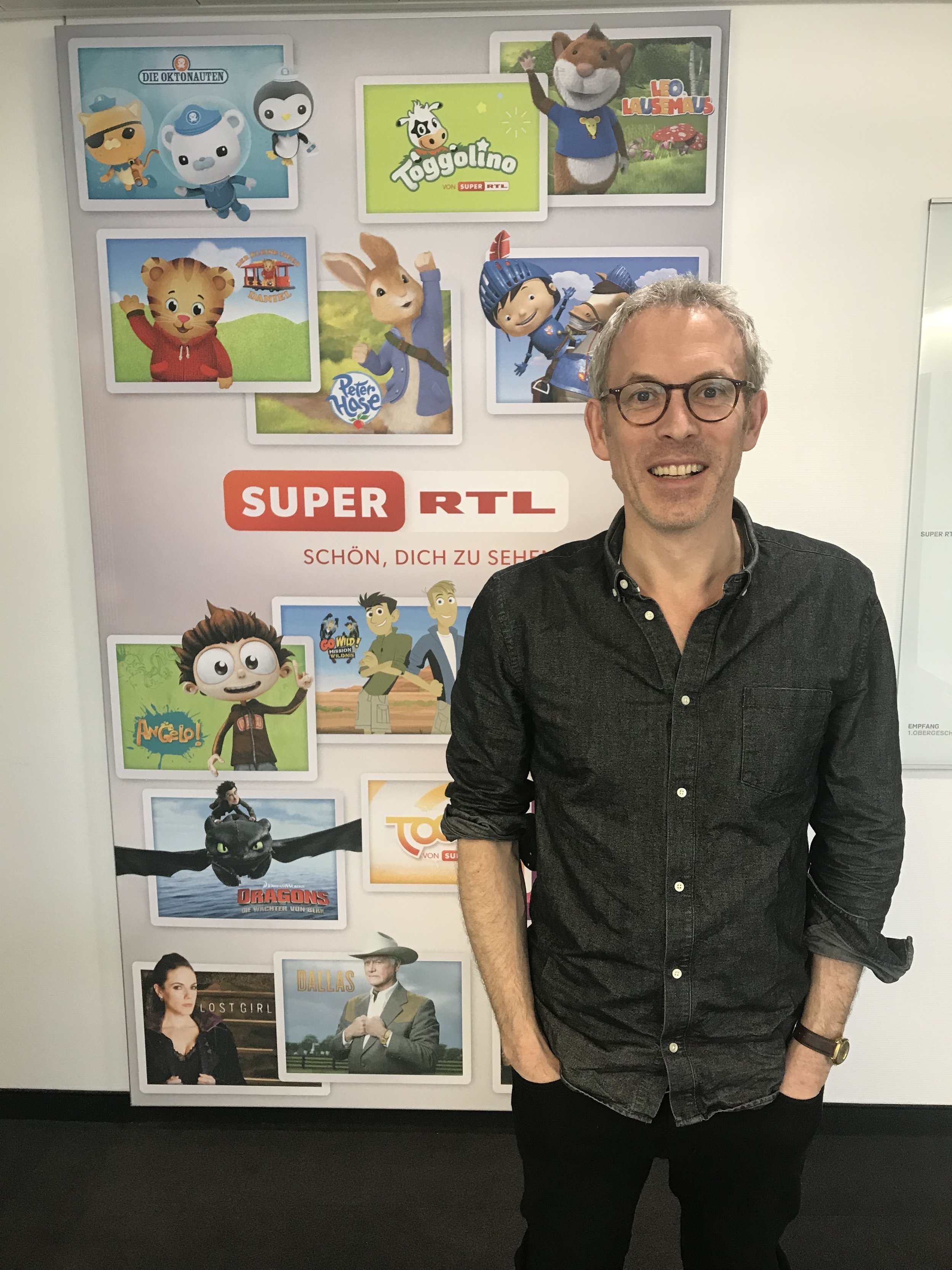 Cologne, DE: Map training for SuperRTL script editors. March 2018