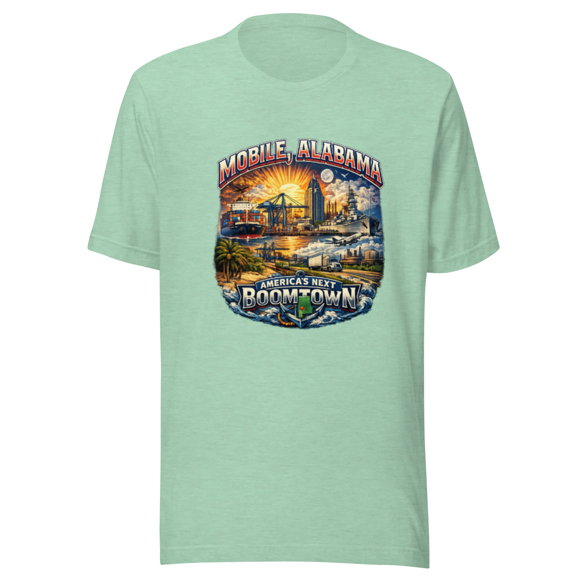 unisex-staple-t-shirt-heather-prism-mint-front-6a2aff1a12589.png