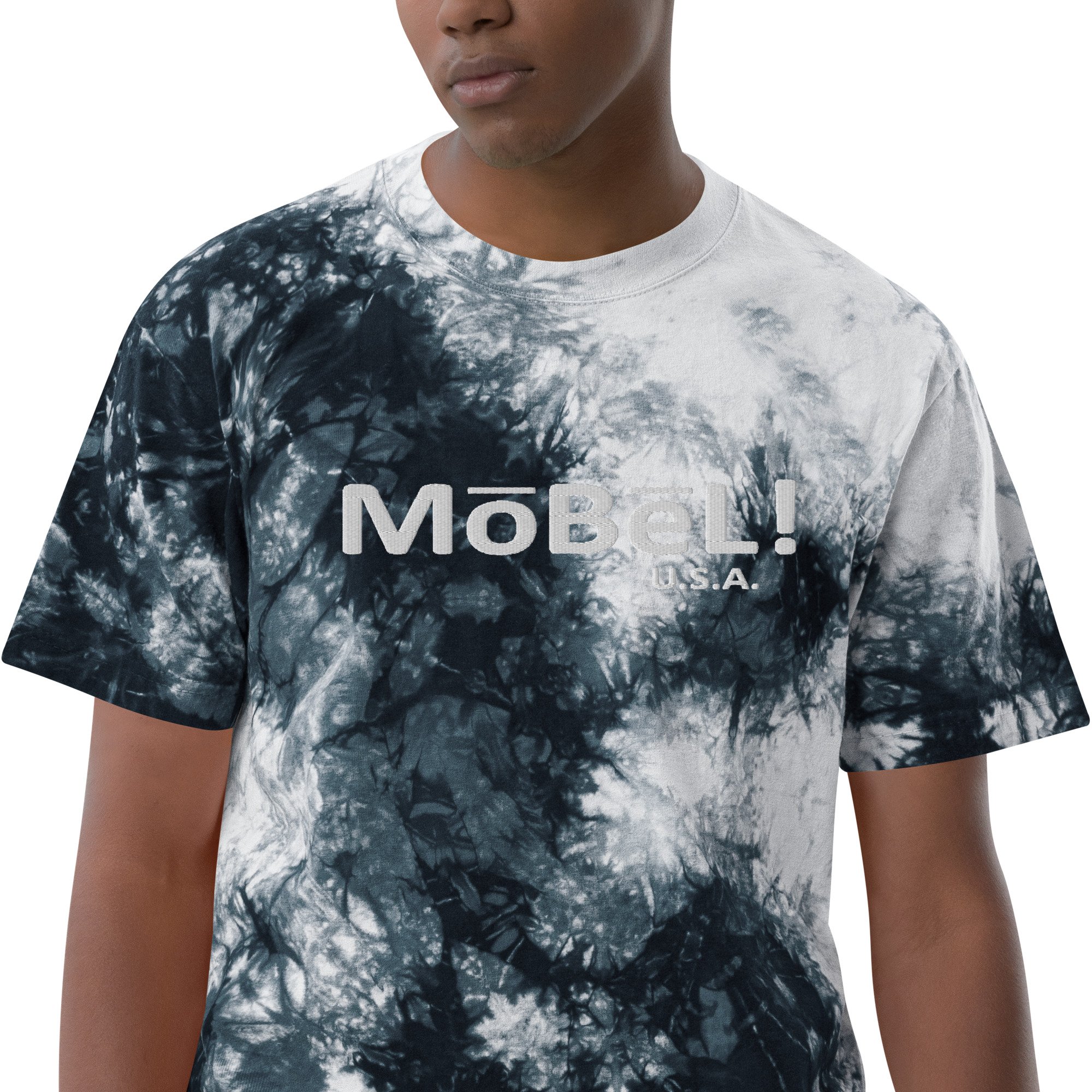 T-shirt para hombre oversize manga corta con tie dye unser Ref. 824295