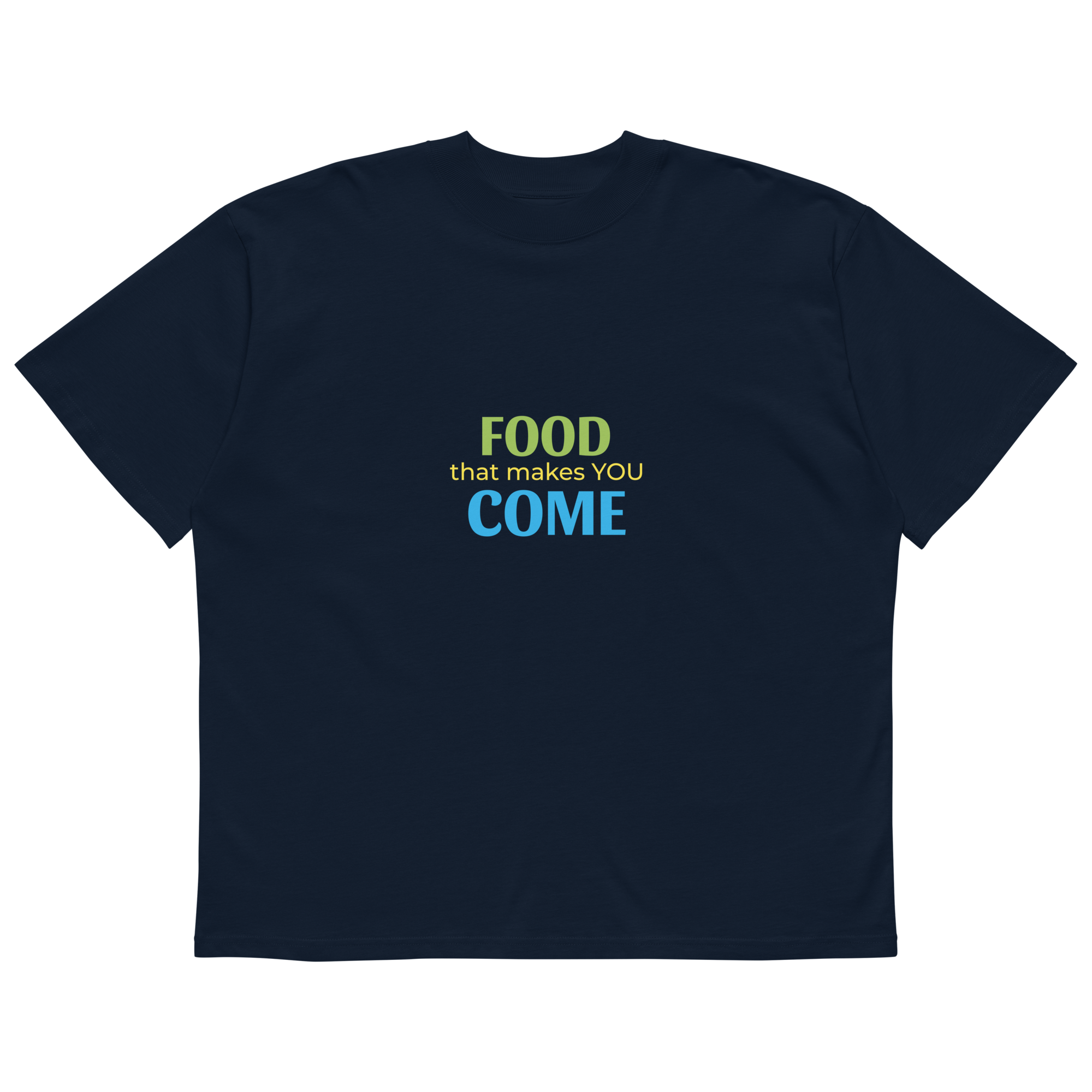 unisex-organic-oversized-high-neck-blaster-2.0-t-shirt-french-navy-front-69f525084233e.png