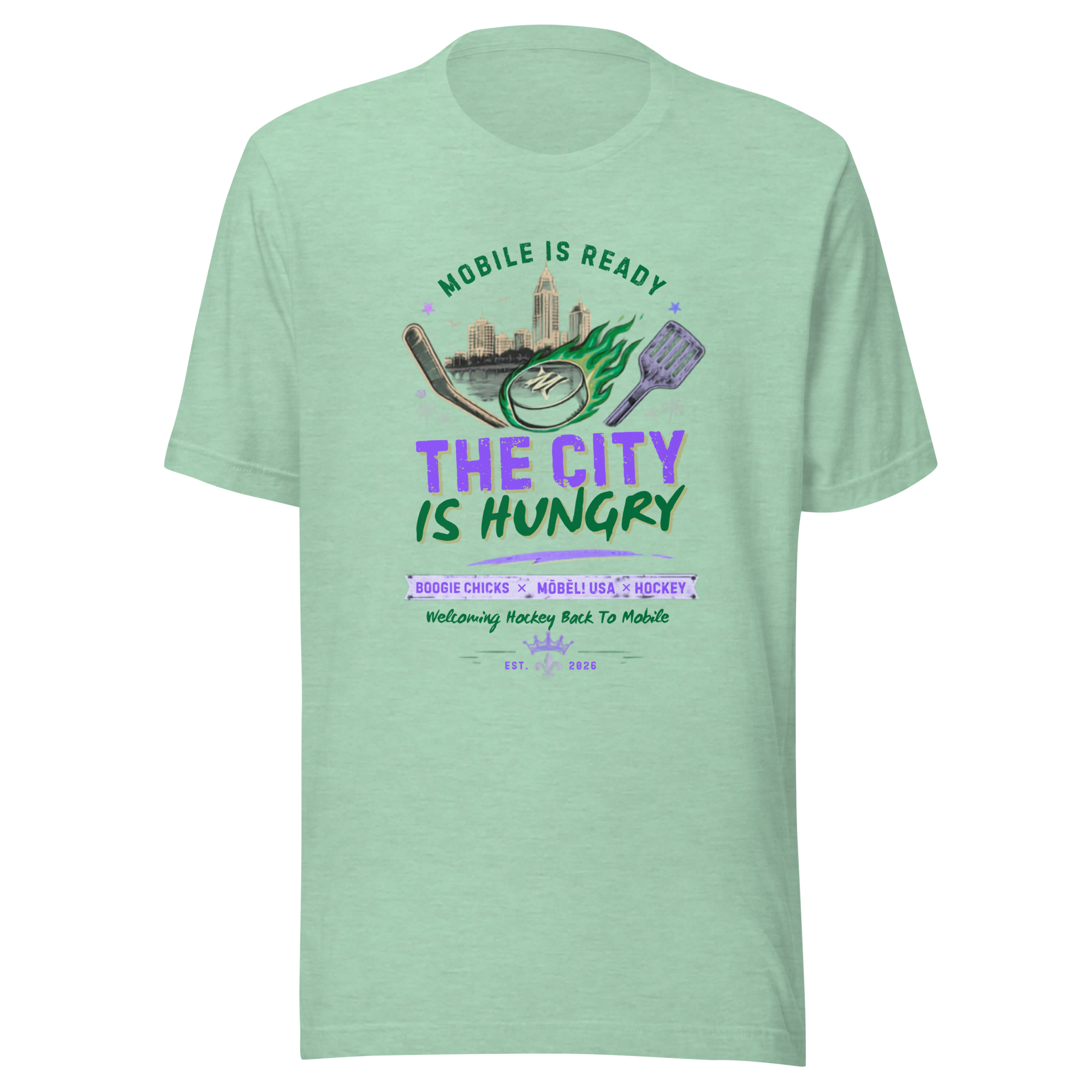 unisex-staple-t-shirt-heather-prism-mint-front-6a32d8c7542cb.png