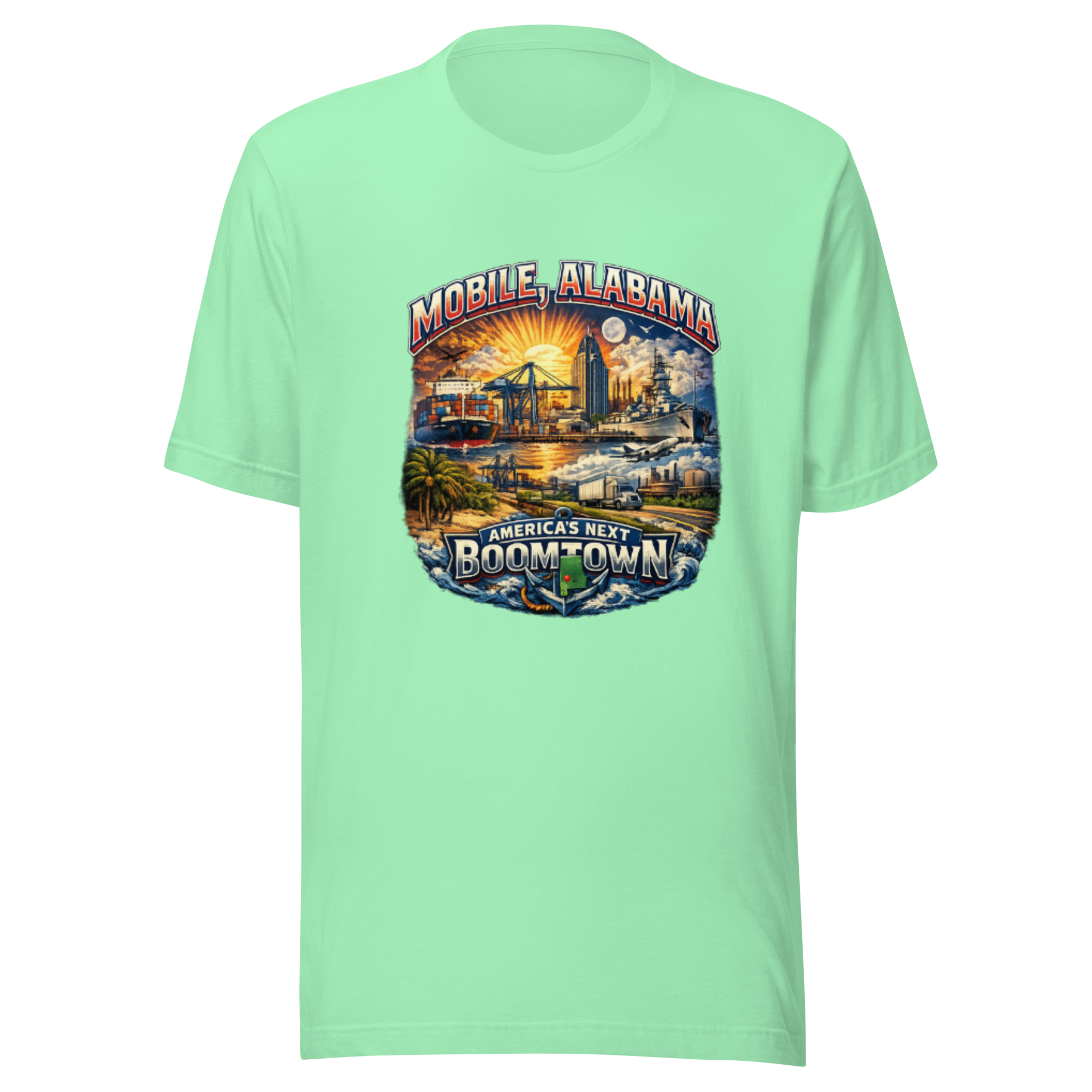 unisex-staple-t-shirt-mint-front-6a2aff1a12e78.png