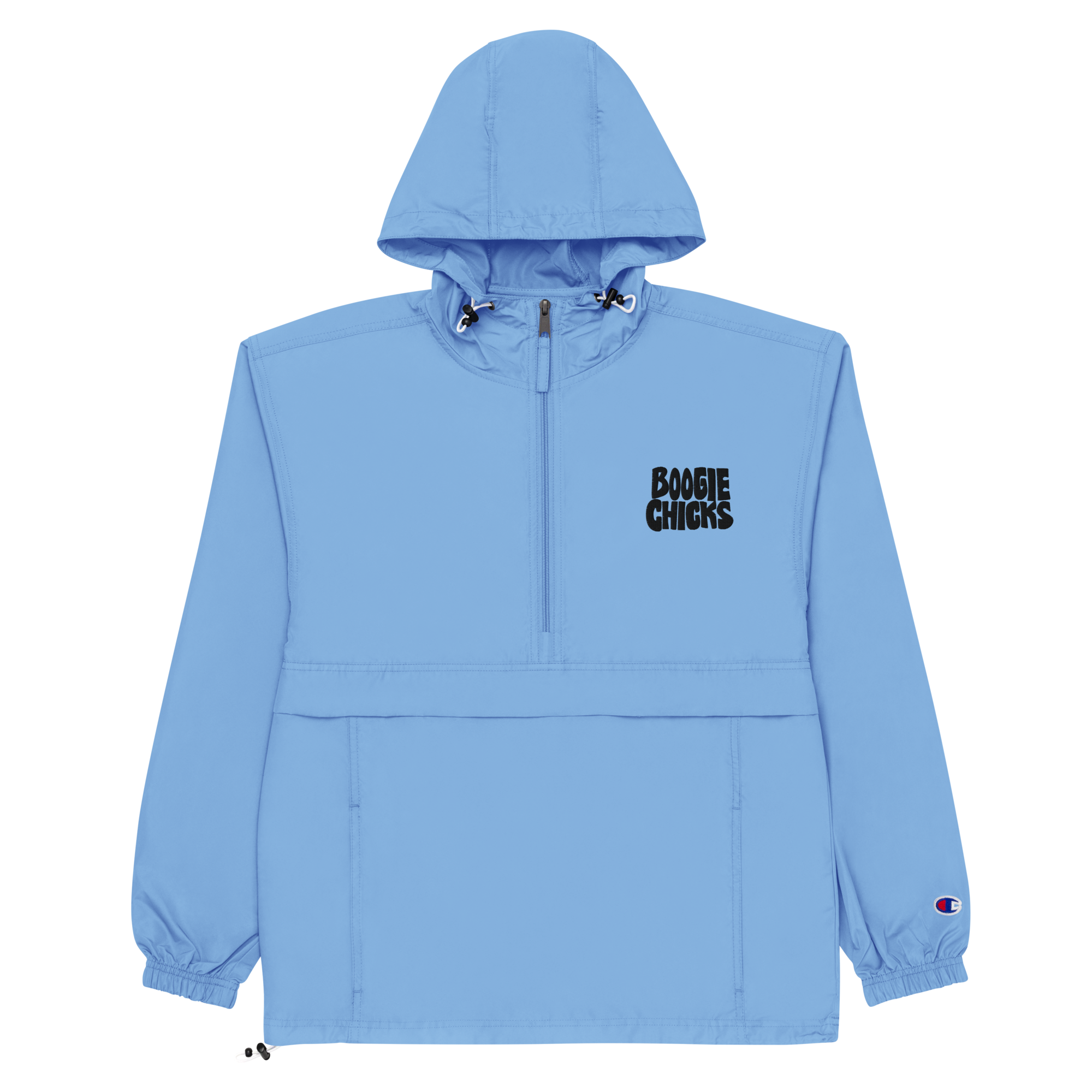 unisex-champion-packable-anorak-light-blue-front-6a19c8b7d82fb.png