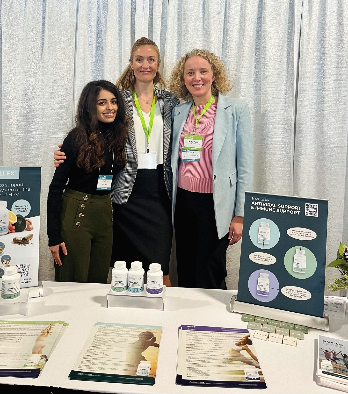 What a positive experience attending the @ndontario OAND 2024 convention this past weekend both as an ND going to excellent lectures and representing @papillex to optimize immune support solutions for HPV, HSV, cold and flu with the outstanding found