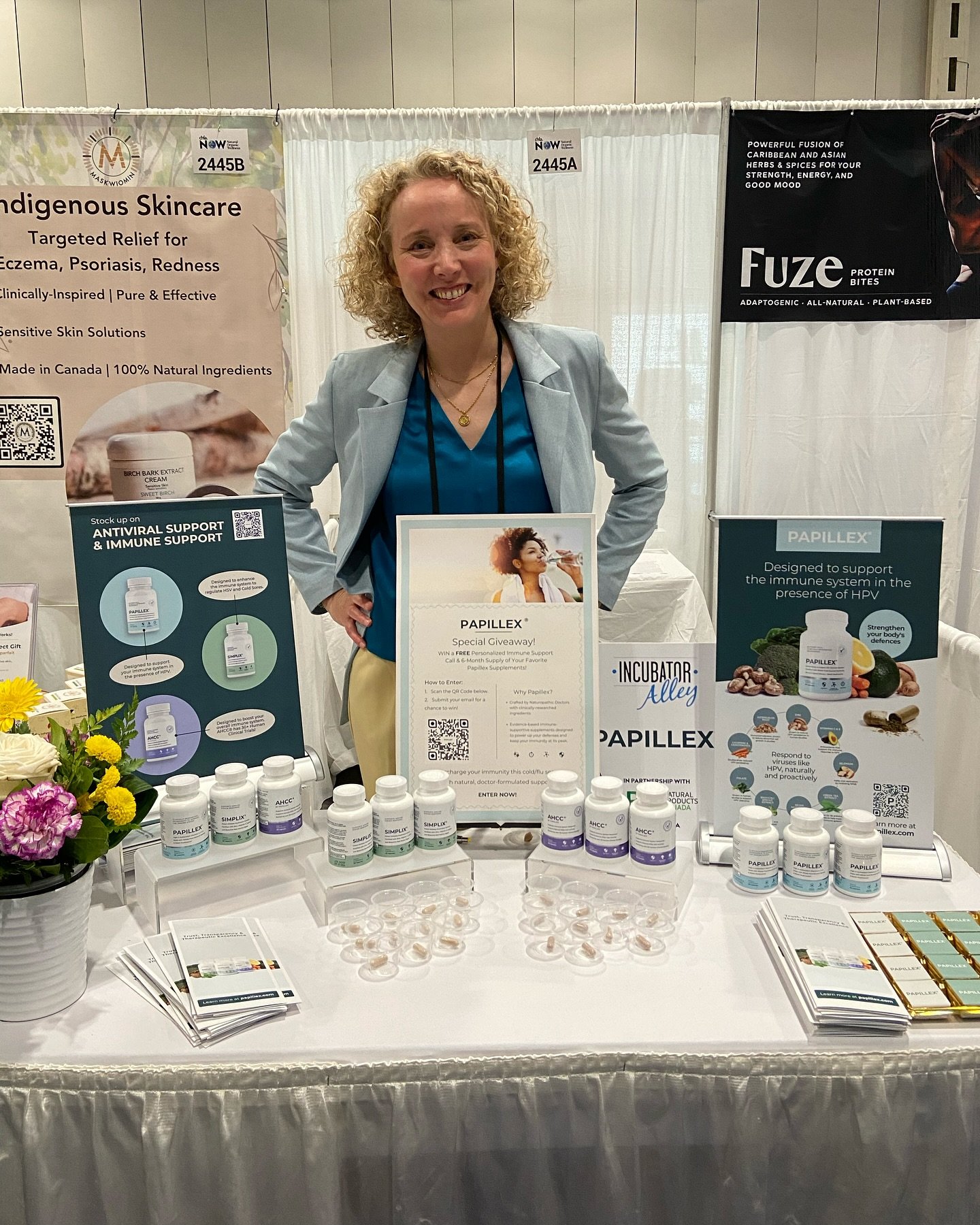 🙏It&rsquo;s been an honour to work with the amazing @papillex team as Director of Education. 

We had fun making valuable connections at the Canadian Health Food Association (CHFA) tradeshow this past weekend. 

If you&rsquo;re new to @papillex, I w
