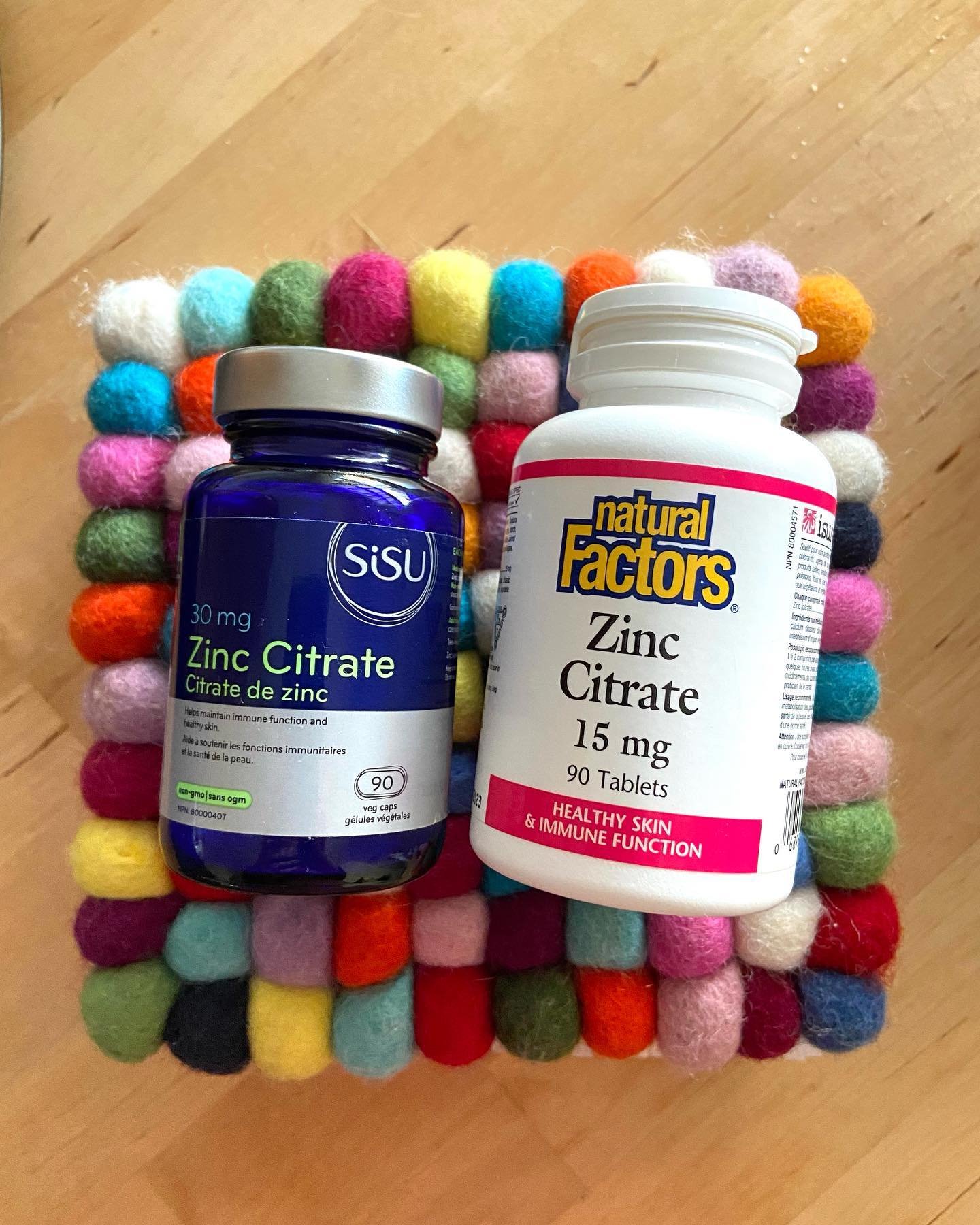 I keep being reminded of how important the mineral Zinc is for so many aspects of our health! 
.
It's been a doozy of a month.  From a heightened cold/flu season, school strikes and the weather getting cooler, this mineral has been a steady part of m
