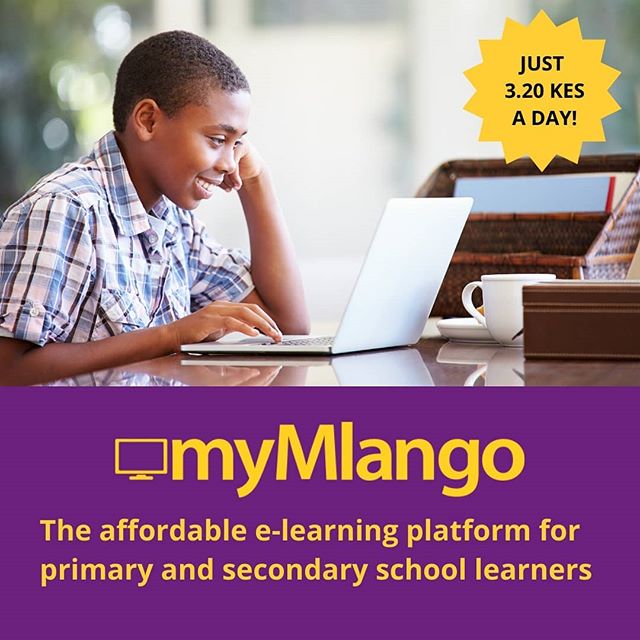 Did you know that for just 3.20 Kes per day your child can access curriculum-aligned learning materials from home, helping them to improve their grades &amp; develop important digital skills? Visit www.mymlango.com today to be part of the future of e