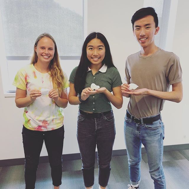 Come intern for our lab and get your liver 3D printed! Thank you so much for being our interns Nadia, Victoria and Sam! We hope you enjoyed your experience as much as we enjoyed having you work with us. Have a great summer! #research #ucsdlig #liveri