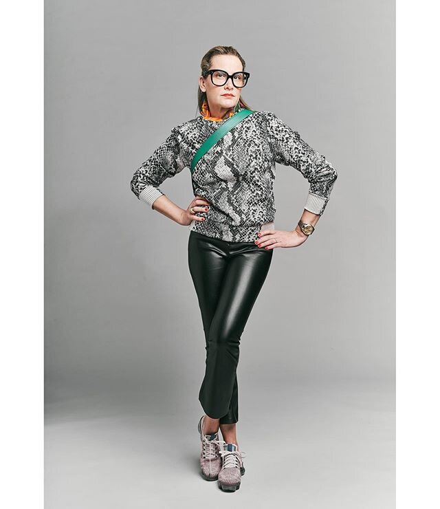 Once upon a time, before days were spent in @ascenolondon pajamas, it was customary to leave the house, dressed... Day 41 - doing our part to stay apart. Rainy day  reminiscing about @atlantamagazine April 2020 issue.

My Style DEKLAH POLANSKY
age 49