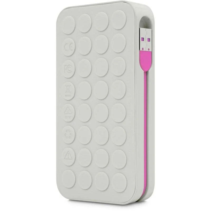 Incase Portable Power | Grey/Magenta EC20111
