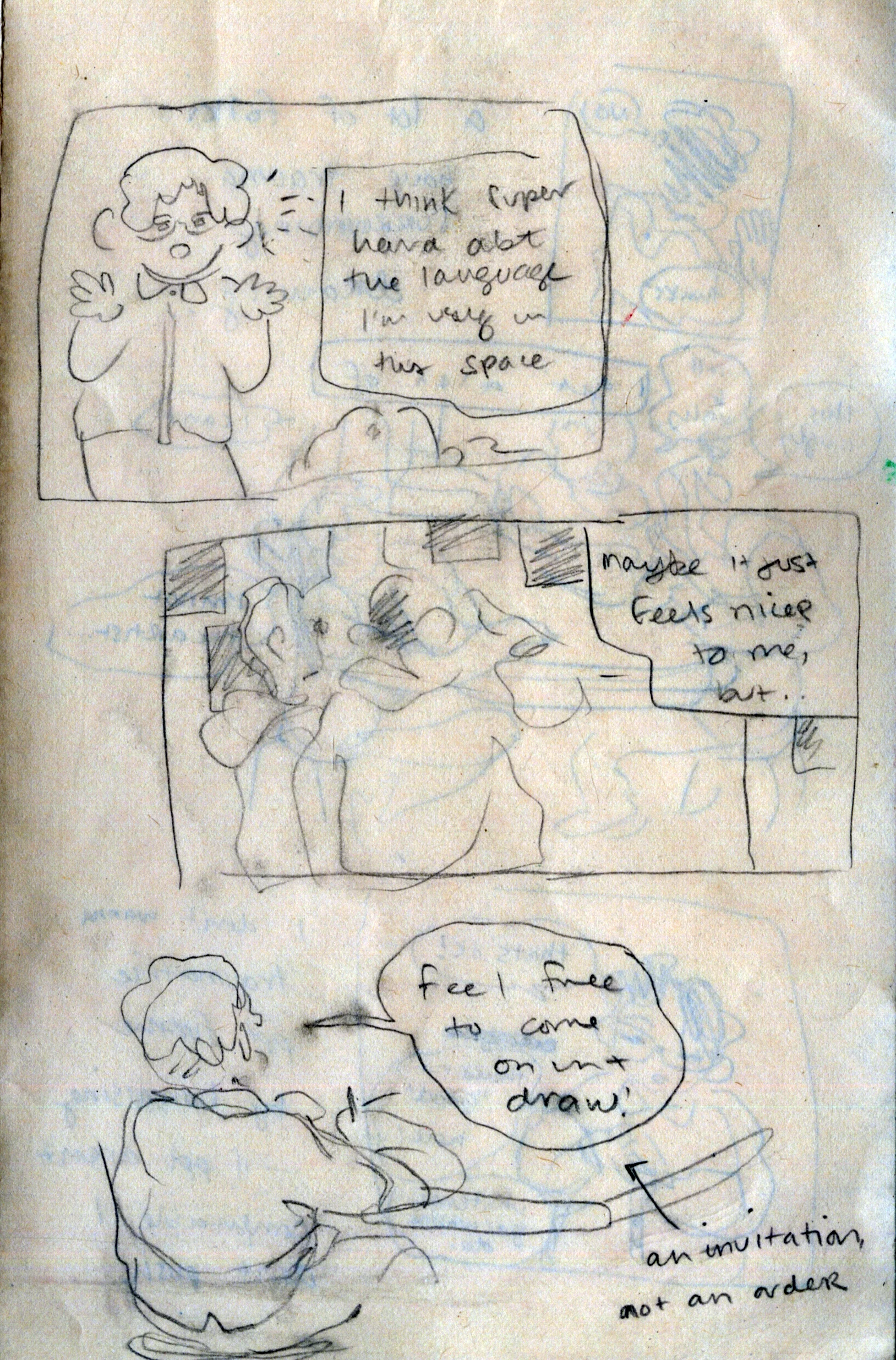 comic from the space, november ish