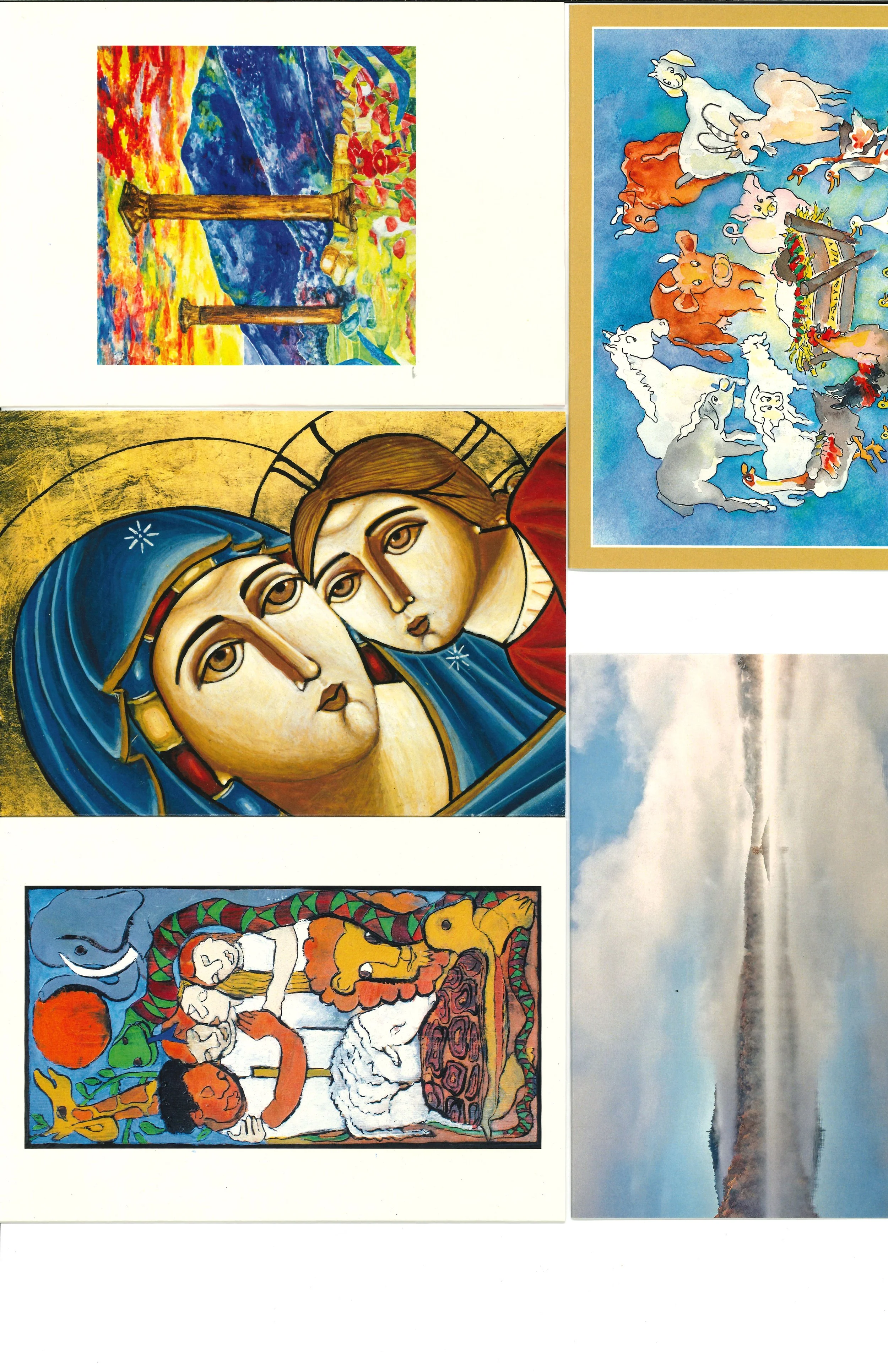 12 Assorted Greeting Cards - Vintage