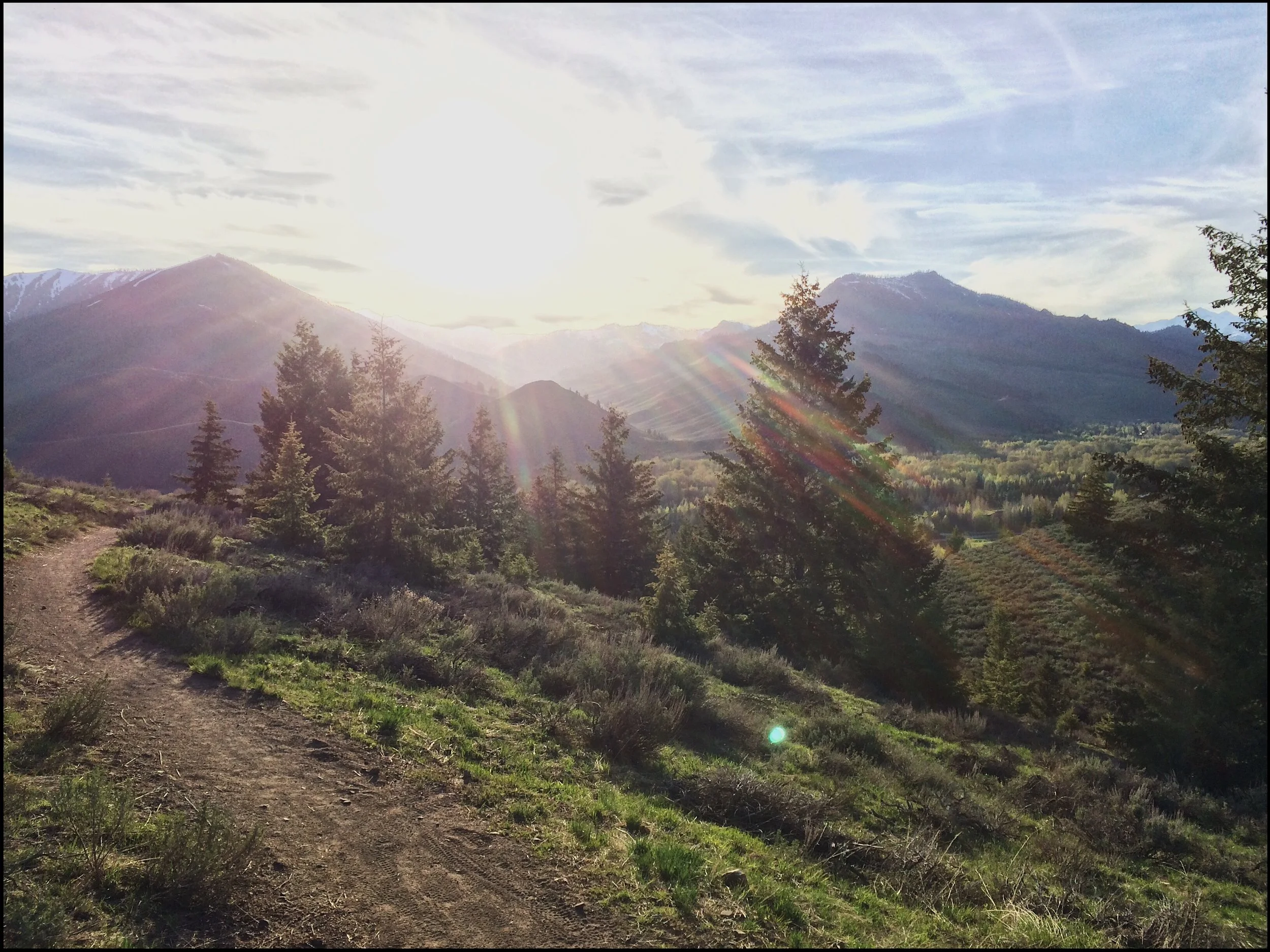 Sunset Trail, Idaho
