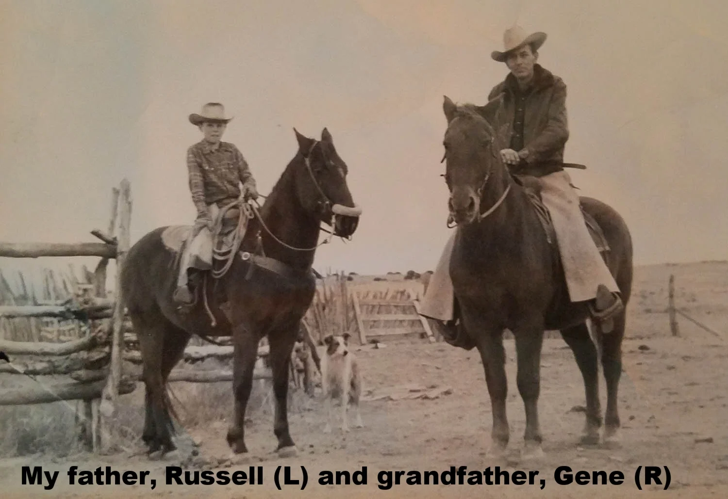 Russell West (L) and Gene West (R)