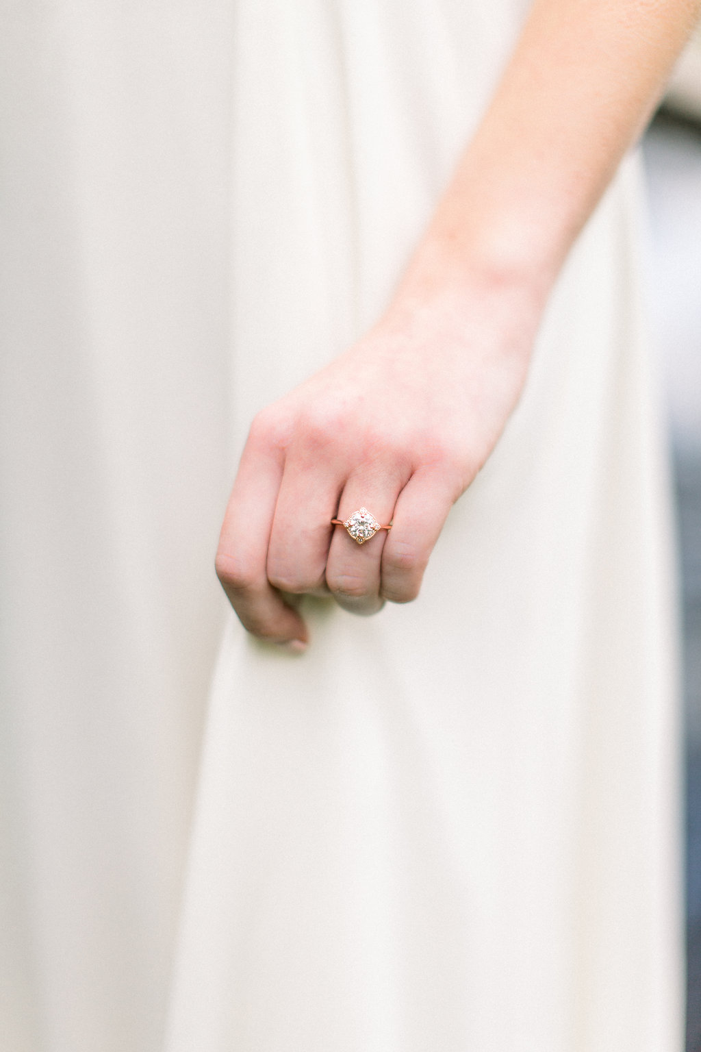 Neutral wedding.