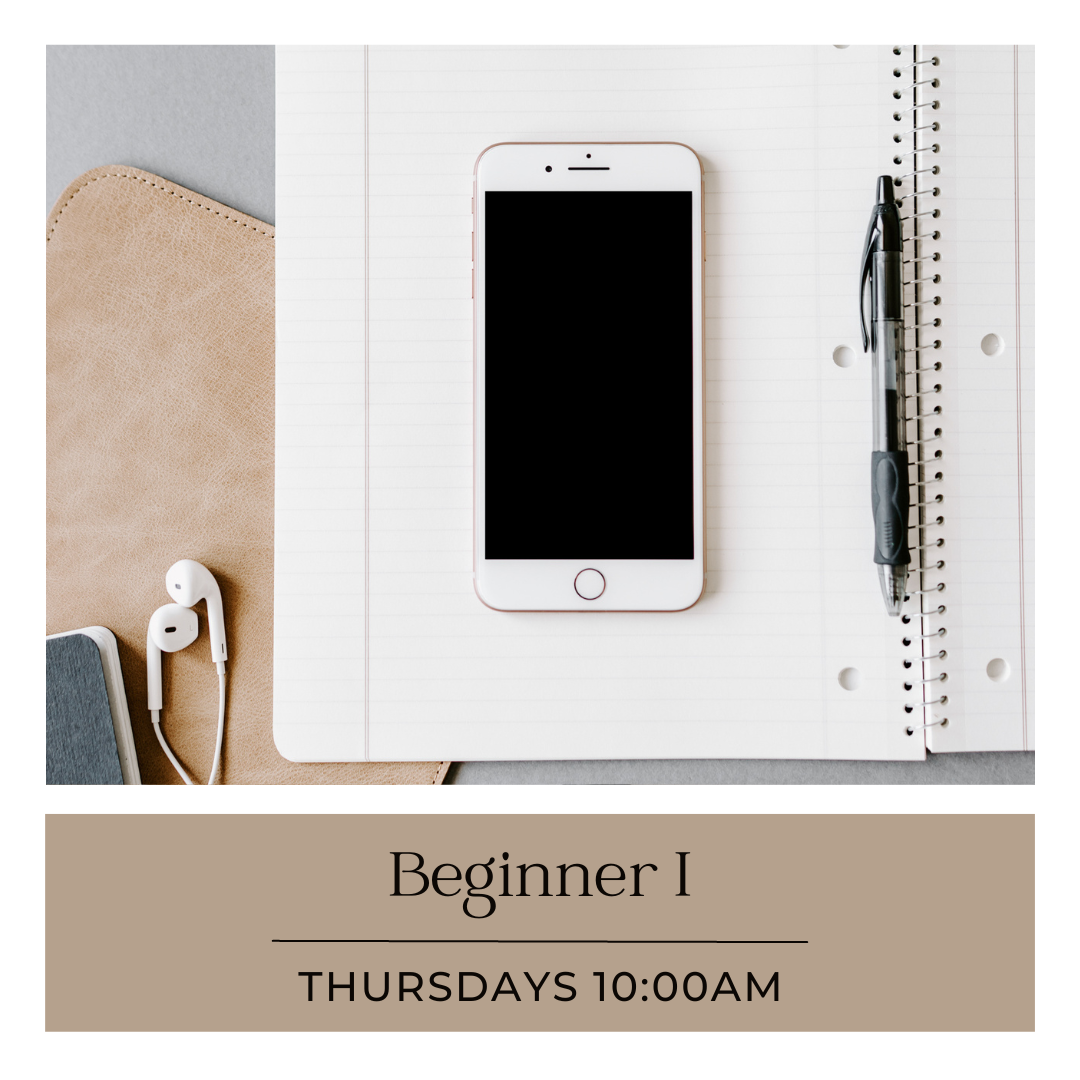 Spanish Beginner I - Thursdays 10:00am