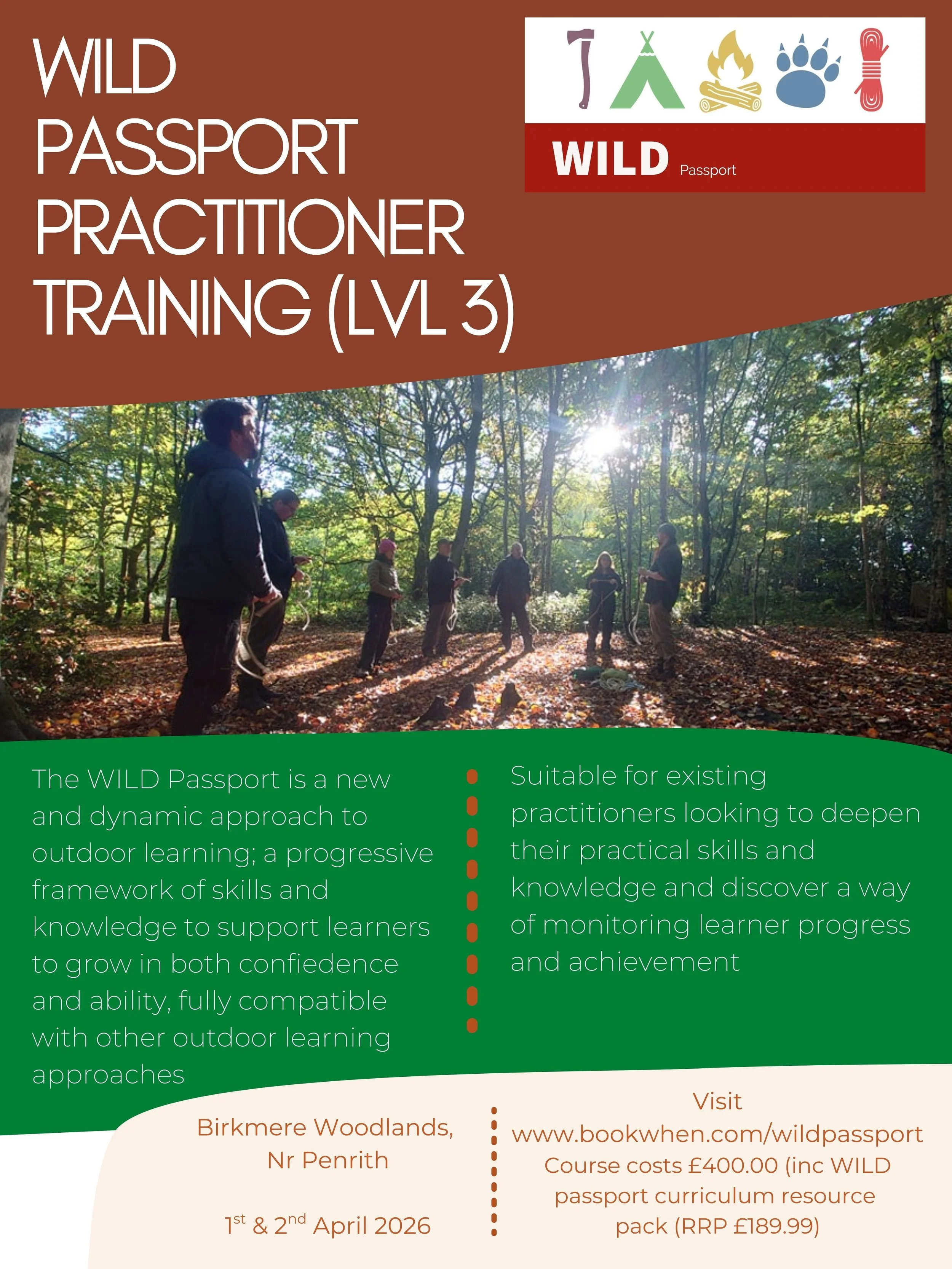 WILD Passport Practitioner (Advanced)- Cumbria