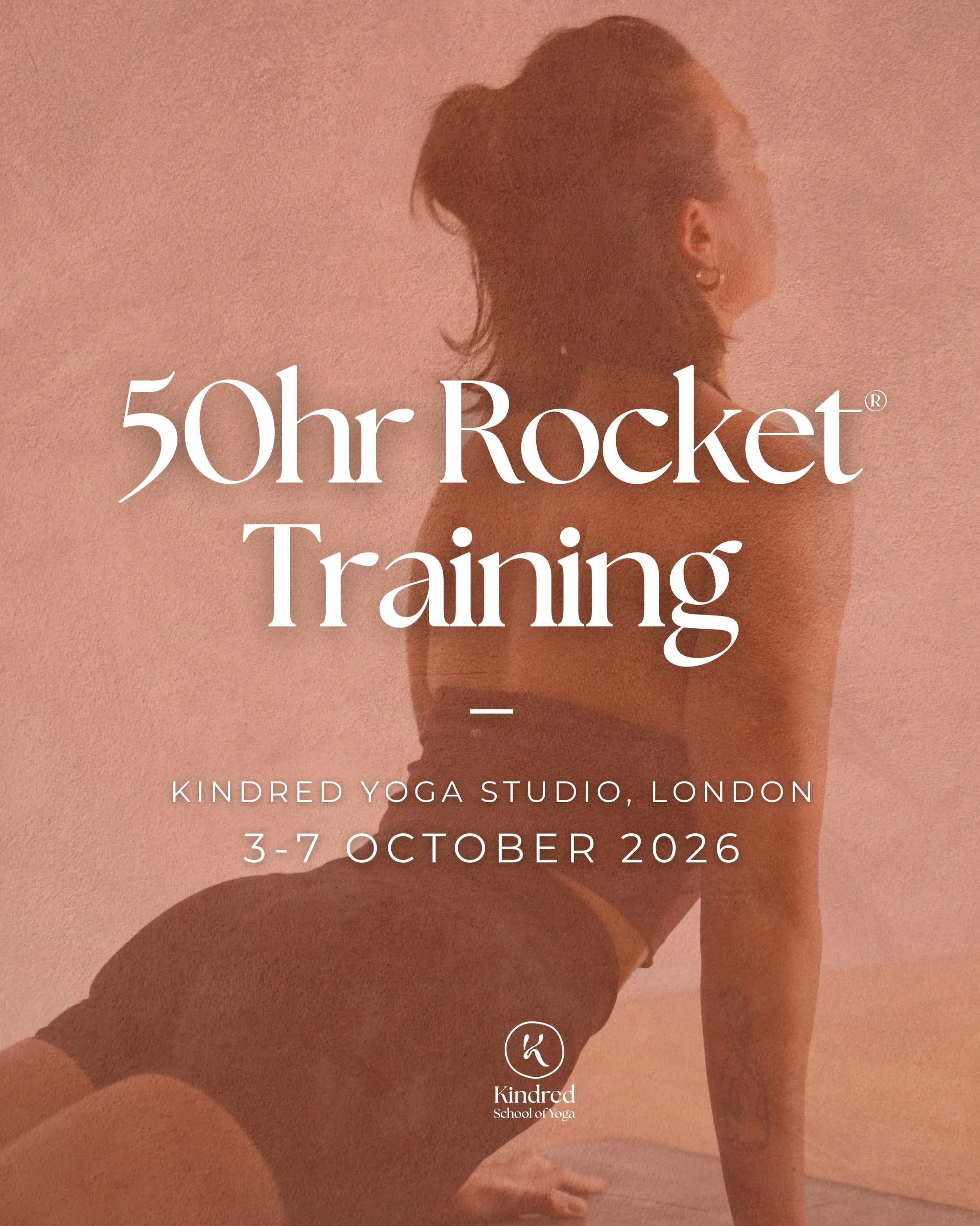 Come fly with us! 🚀

Our 50hr Rocket Teacher Training is back at Kindred this October.

This one holds a really special place at the Kindred School of Yoga - it&rsquo;s one of our most loved trainings year after year &amp; the energy in the room is 