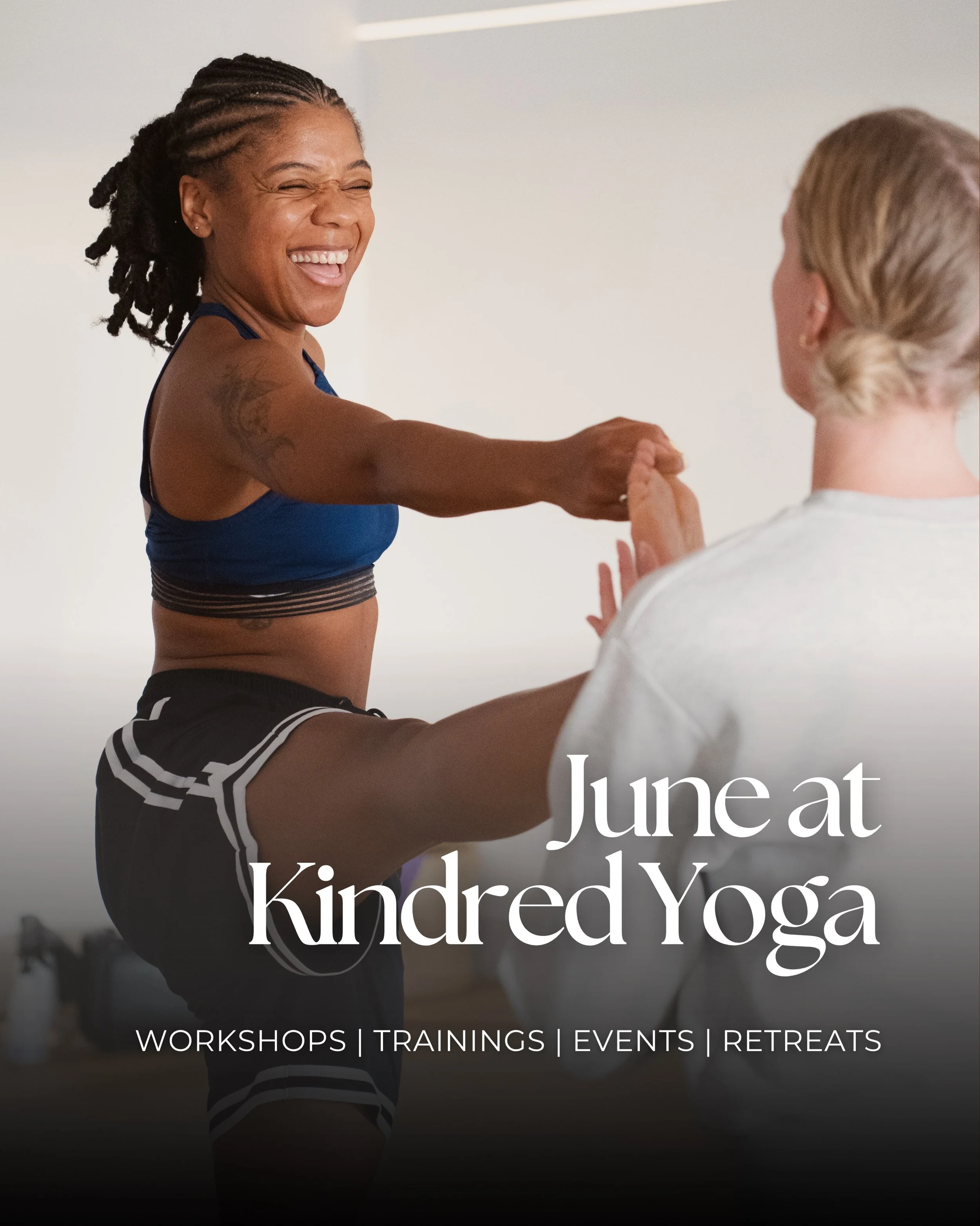 June is another fabulous month at Kindred Yoga! ✨

With some wonderful in-studio workshops, our first ever Children&rsquo;s YTT, @katarinarayburnyoga&rsquo;s retreat to Okinawa, Japan &amp; so much more!

>>> swipe to discover what&rsquo;s o