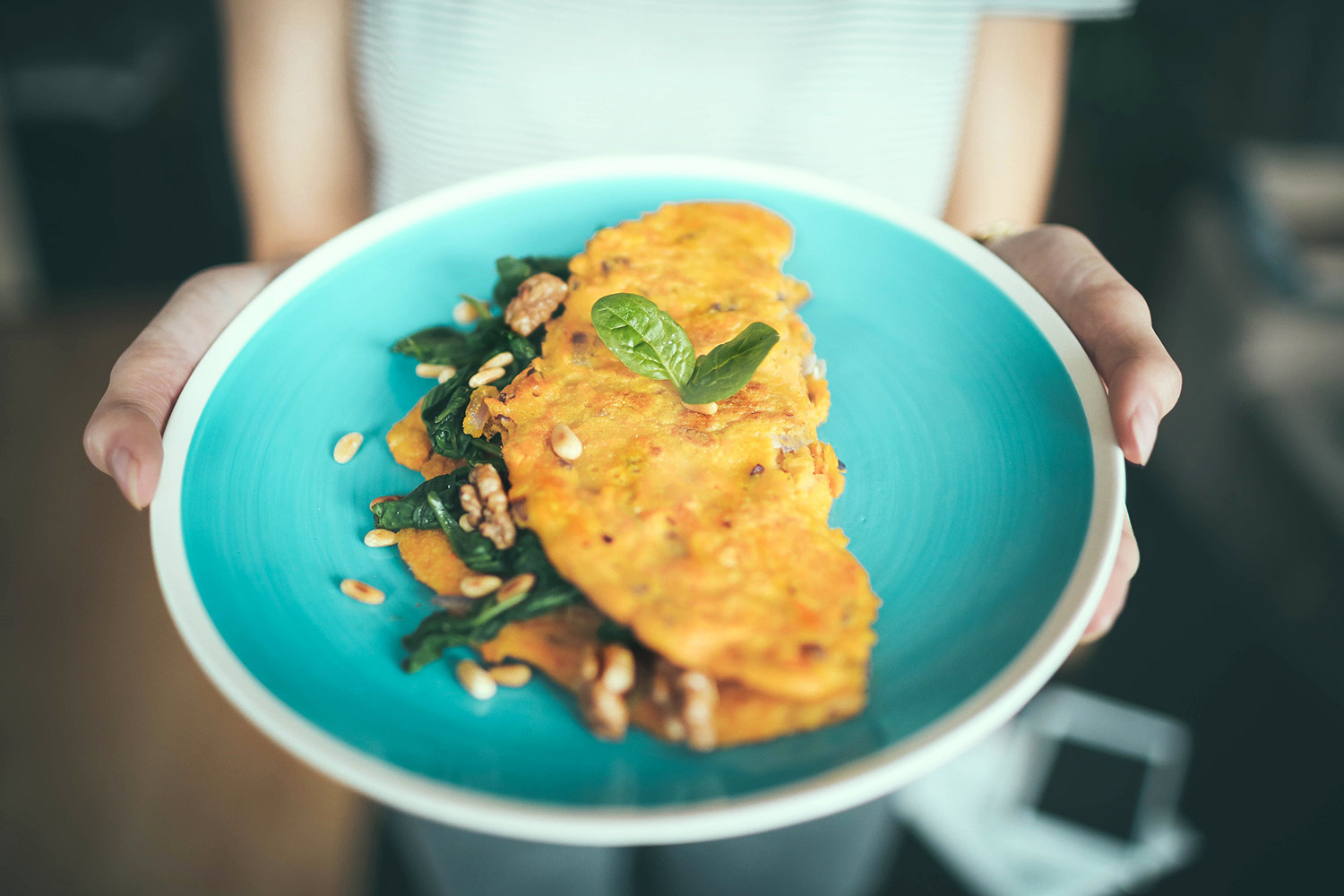 Chickpea Egg-less Omelet