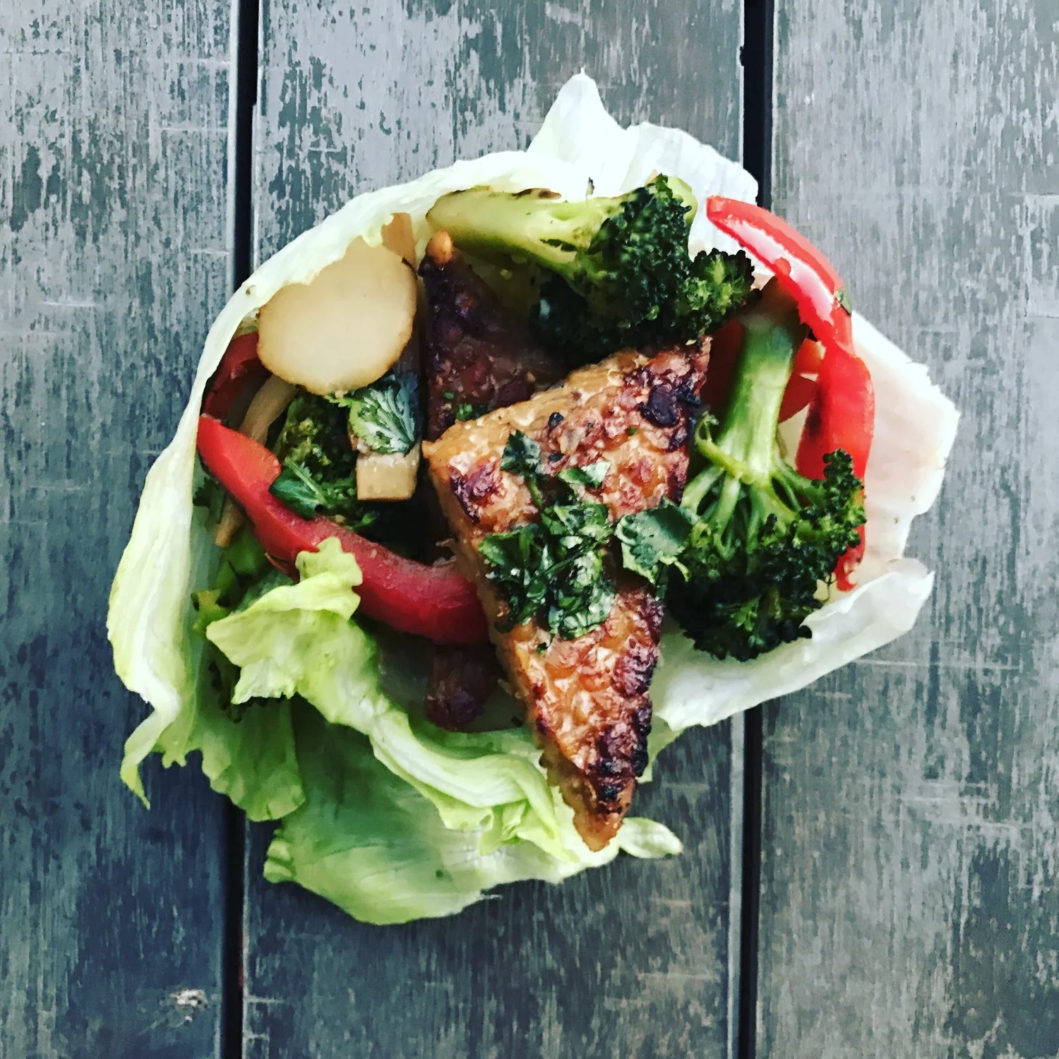 Maple Tamari Tempeh