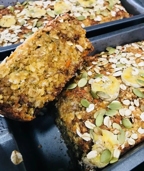 Wholesome Carrot and Banana Bread