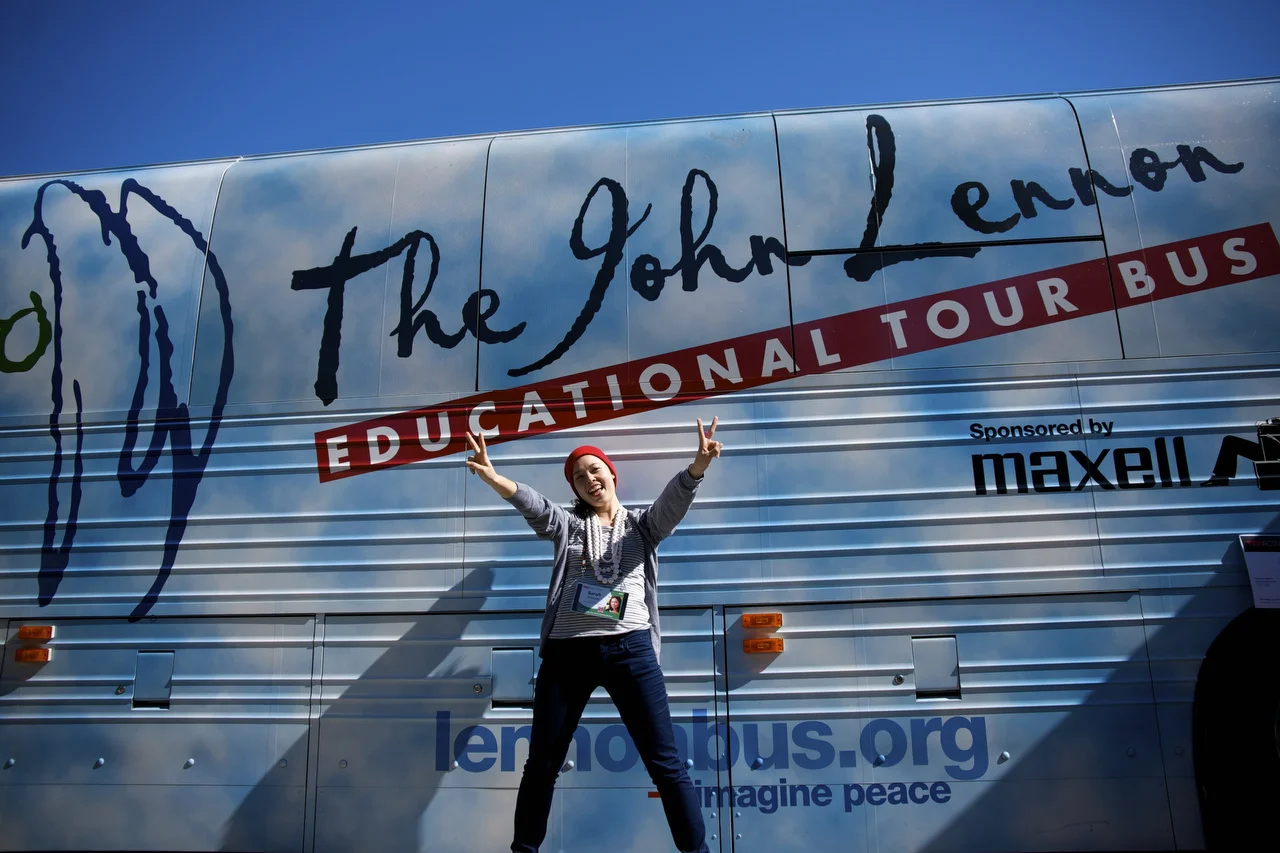 PRODUCED MUSIC VIDEOS FOR TEDACTIVE DURING TEDACTIVE ON THE JOHN LENNON BUS