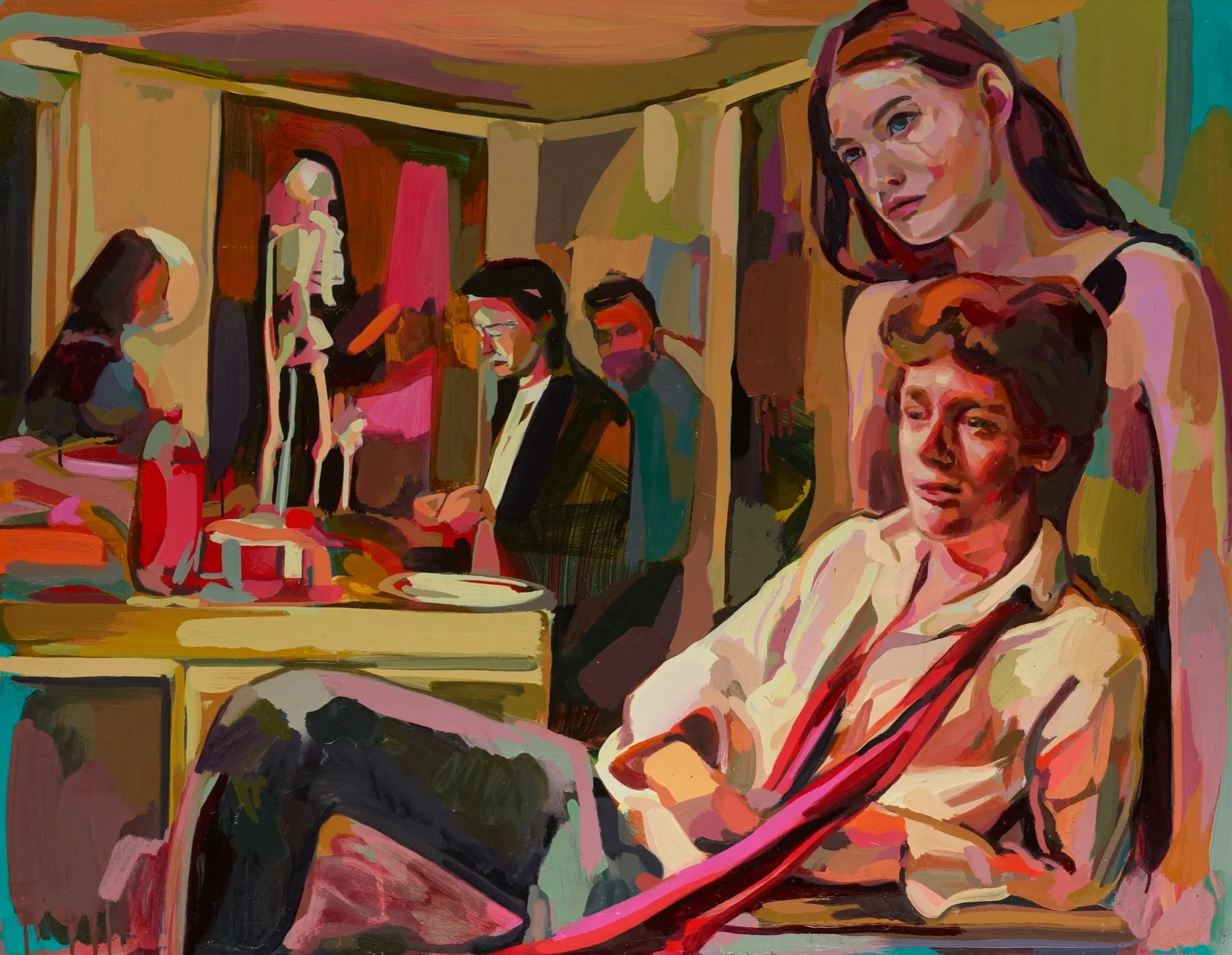  130×130cm Oil on canvas 2025  Photography by Prudence Cuming Associates 