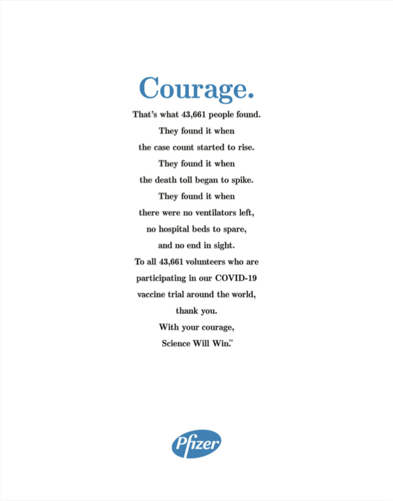Courage- Pfizer