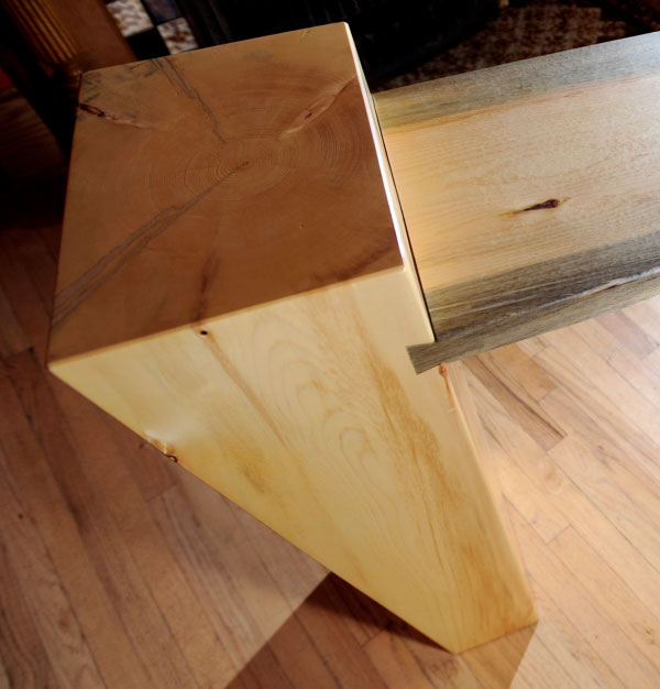 Wedge & Deadfall Root Console Table