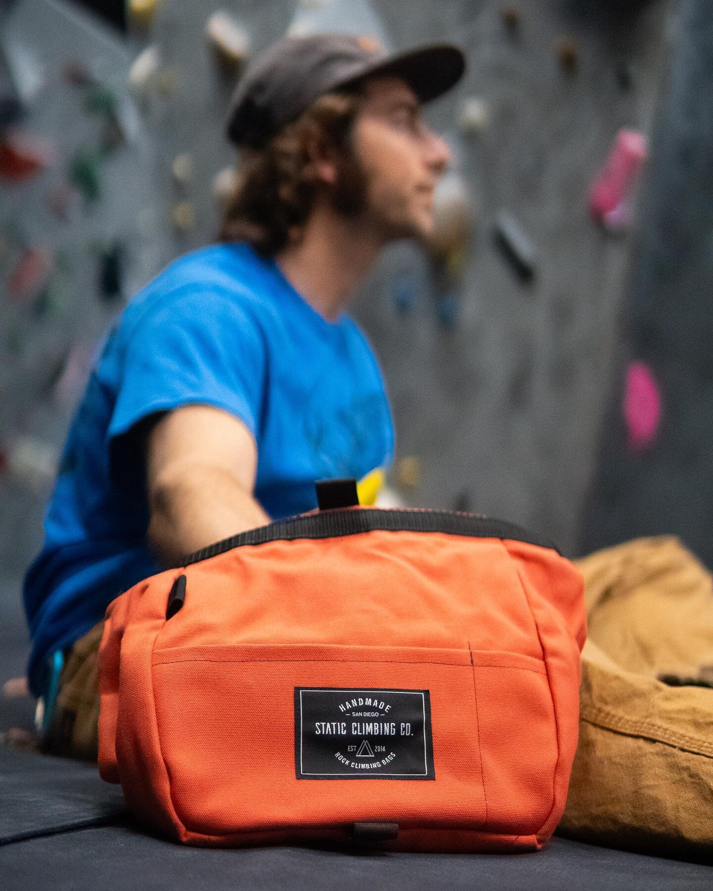 Another shoutout to our stellar CBTC sponsor and event vendor @staticclimbing for always serving our community and events with their awesome handmade products! Wether it's a chalk bag, chalk bucket, or duffle bag, Static has always got your covered! 